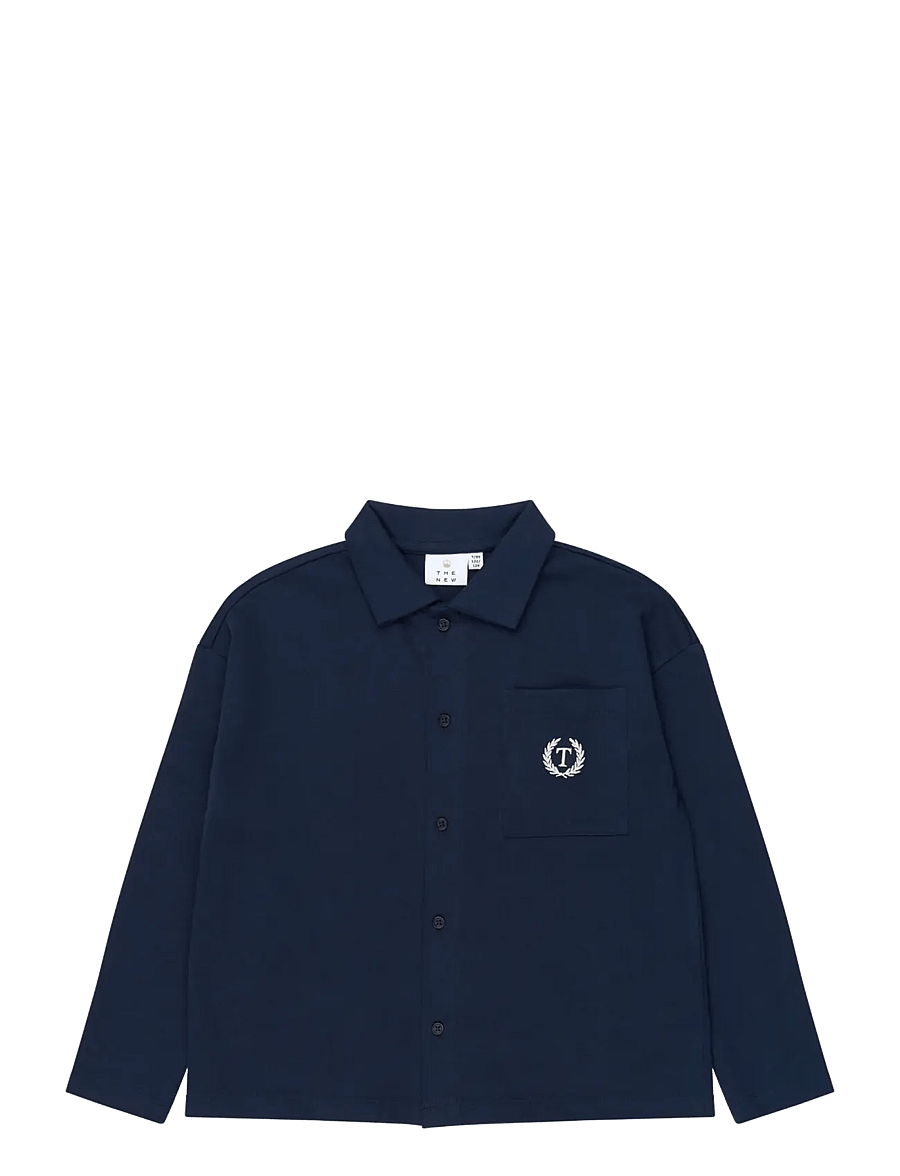 The New - TNVictor OS L_S Cardigan - lette jakker - navy blazer - 1