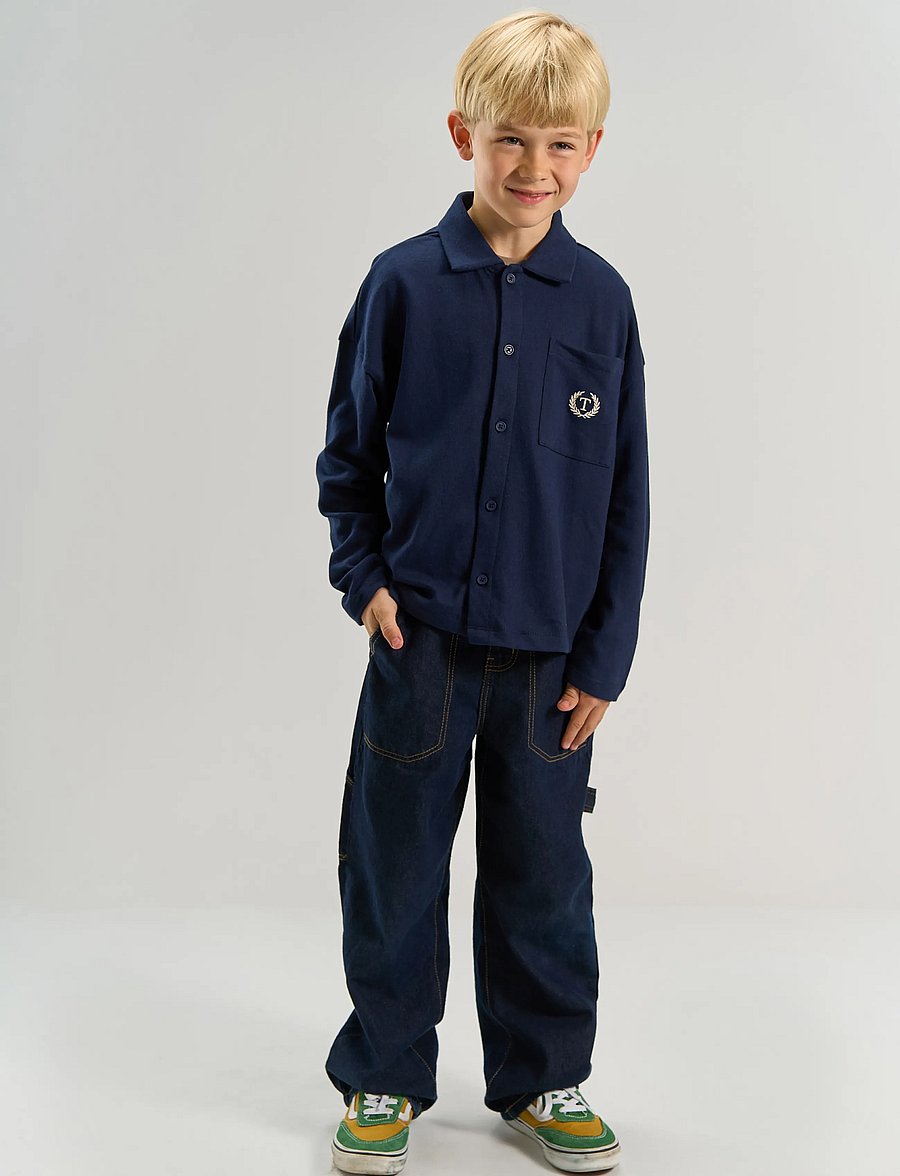 The New - TNVictor OS L_S Cardigan - lette jakker - navy blazer - 0