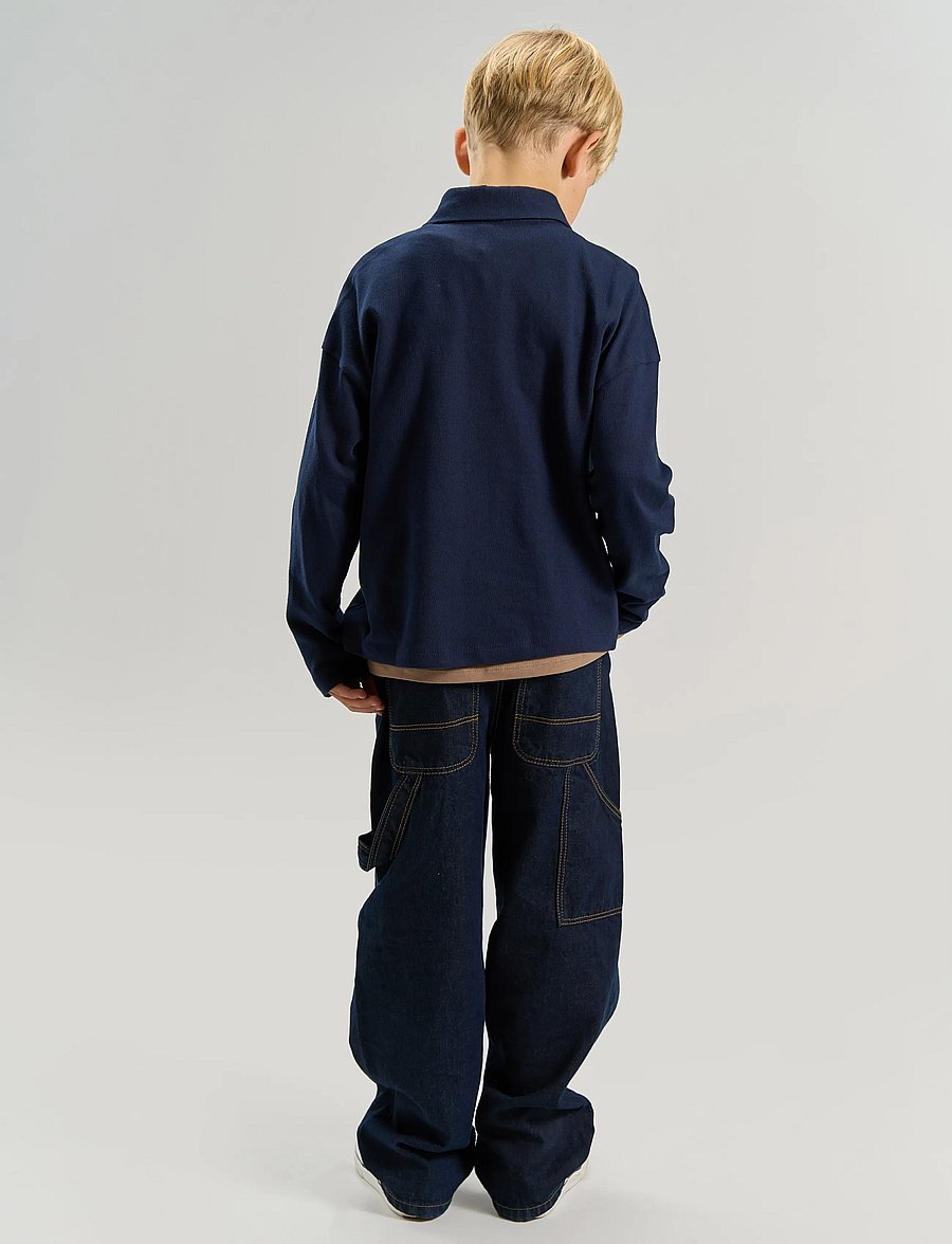 The New - TNVictor OS L_S Cardigan - lette jakker - navy blazer - 3
