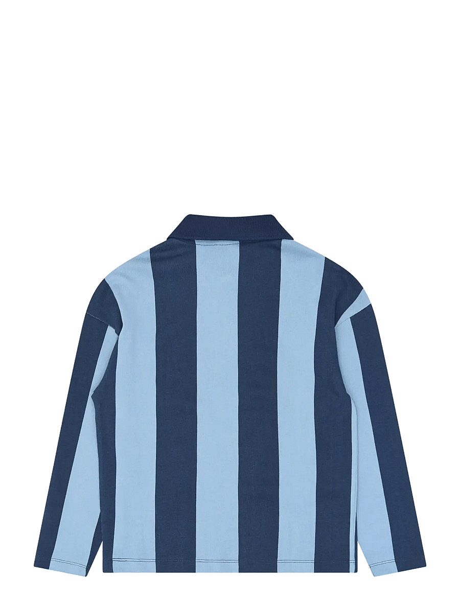 The New - TNVudio OS L_S Polo - langærmede poloer - navy blazer striped - 2