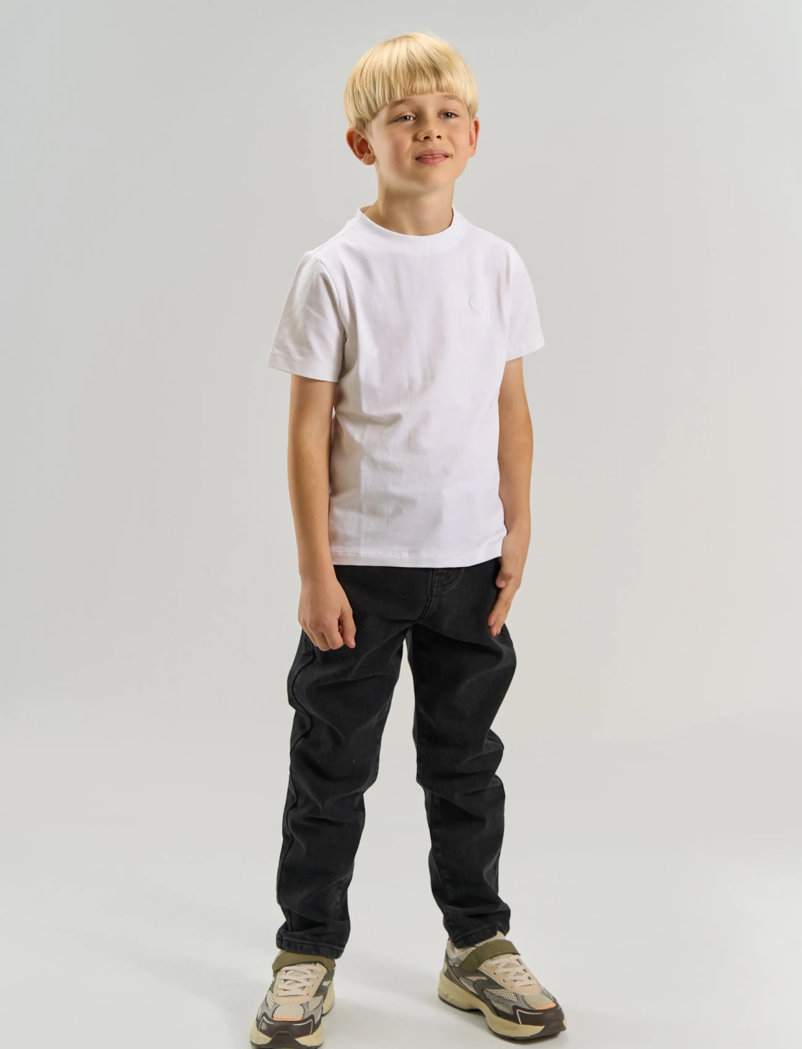 The New Tnberlin Tapered Fit Jeans, 10, Schwarz - Kinder
