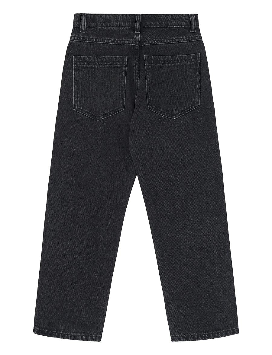 The New - TNMadrid Baggy Fit Jeans - black denim wash 502 - 2
