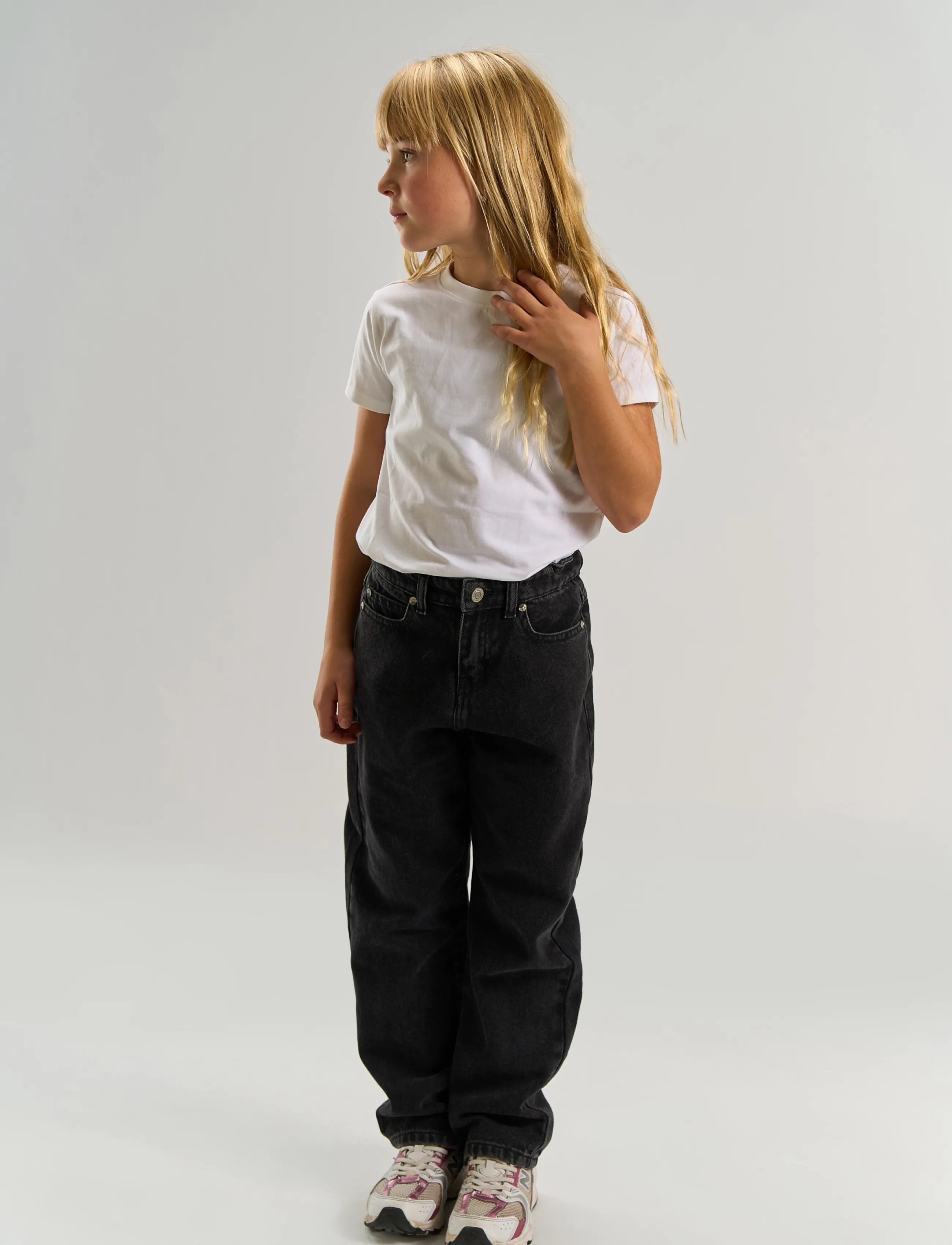 The New - TNMadrid Baggy Fit Jeans - black denim wash 502 - 4