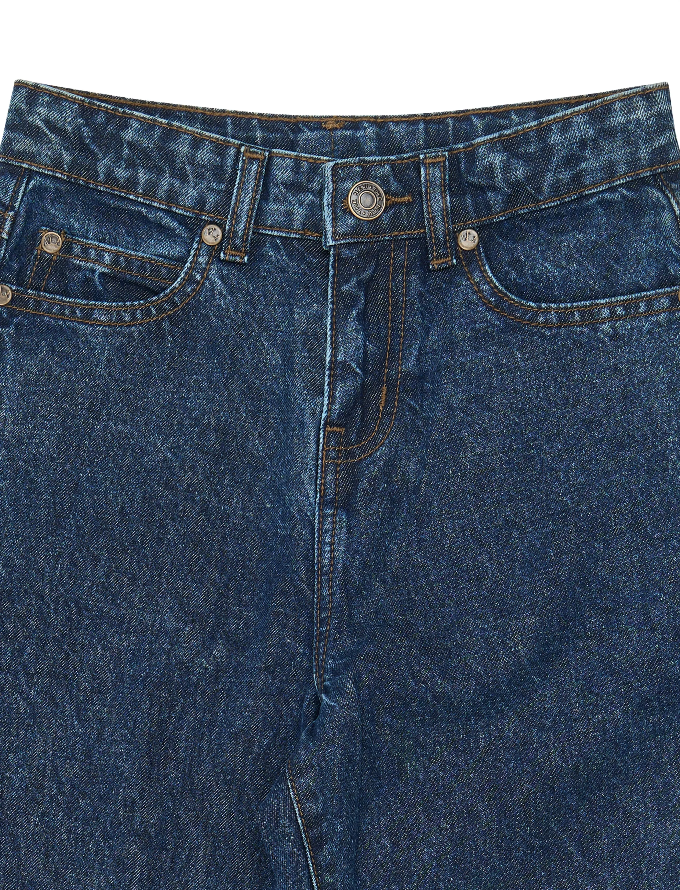The New - TNMadrid Baggy Fit Jeans - dark blue denim - 4