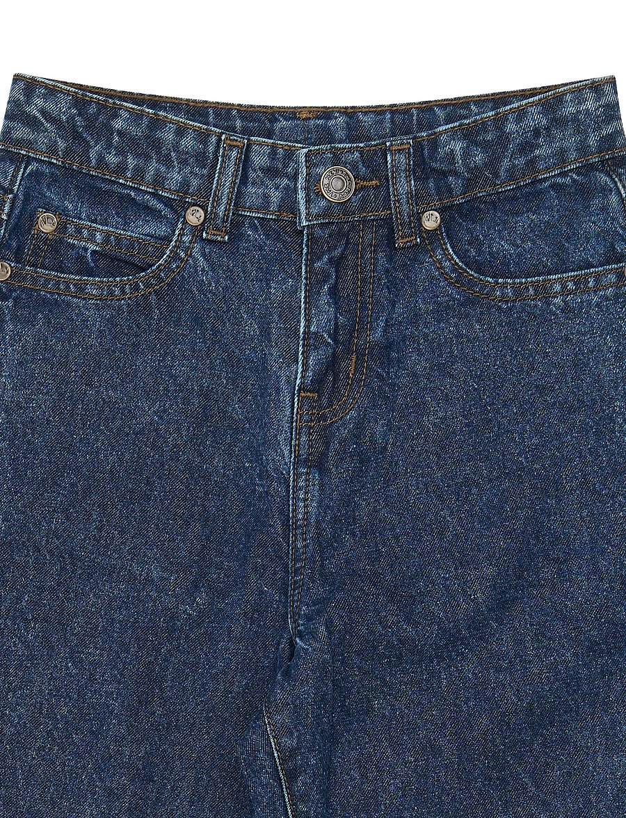 The New - TNMadrid Baggy Fit Jeans - dark blue denim - 4