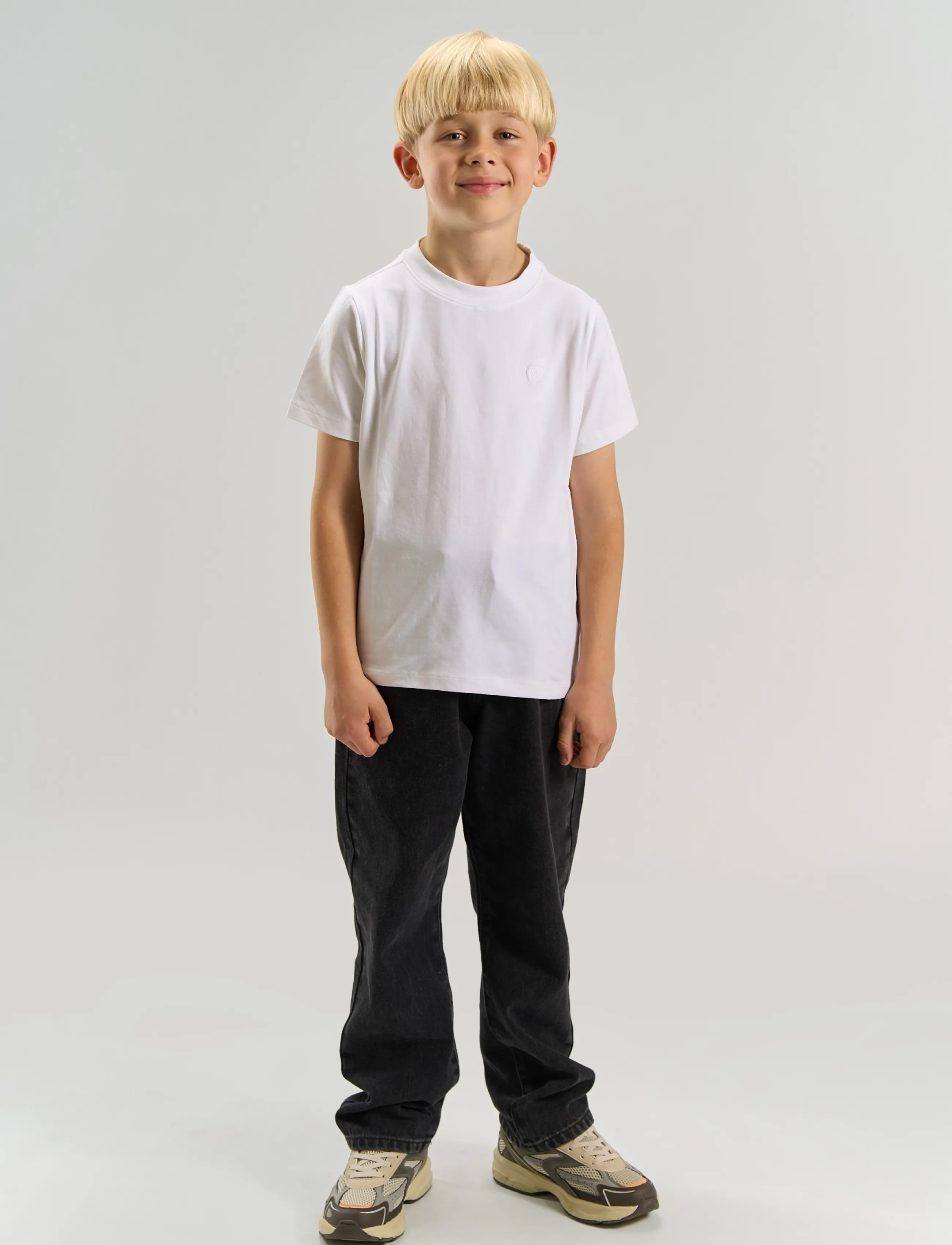 The New Tnmadrid Baggy Fit Jeans, 14, Grau - Wide Kinder