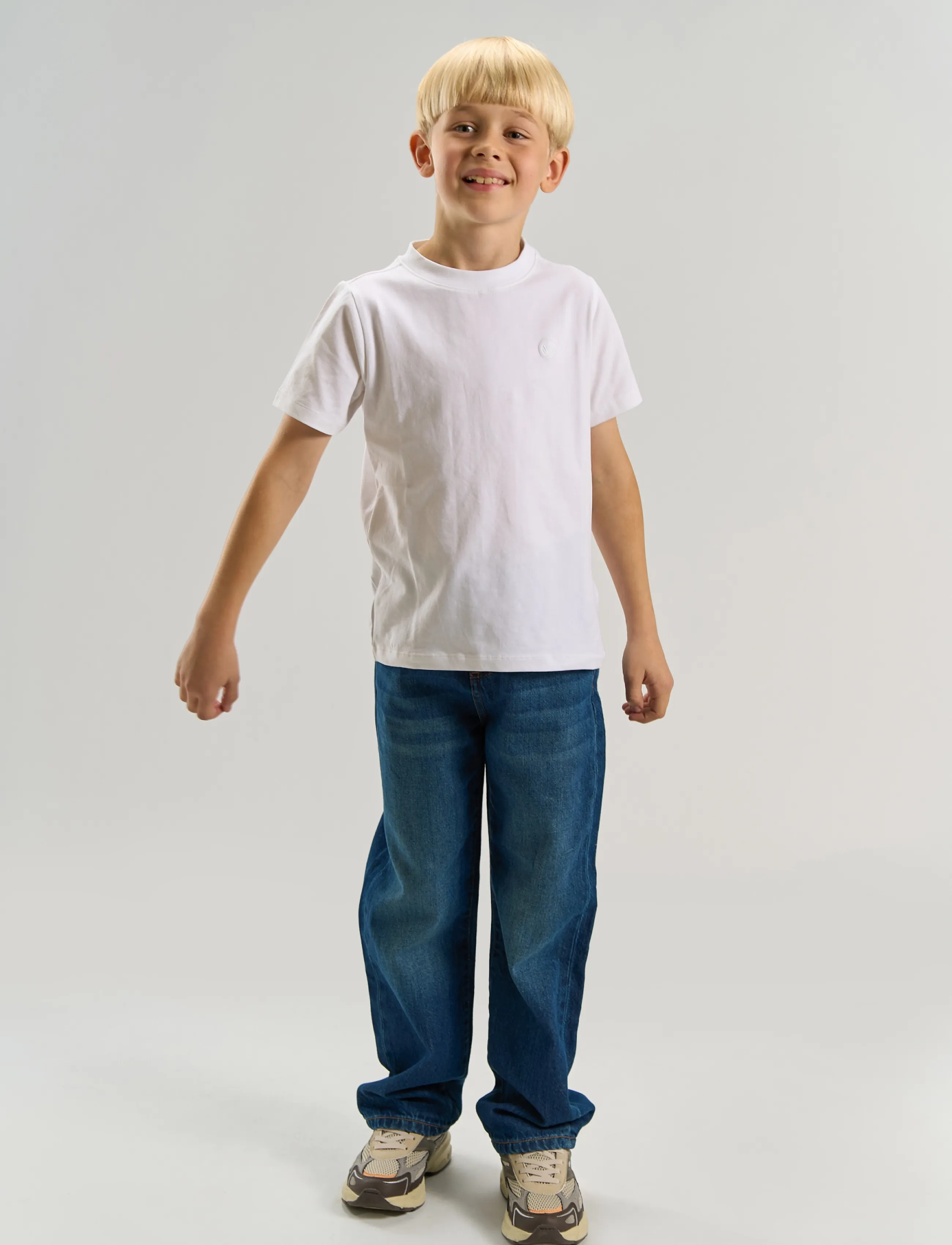The New Tnamsterdam Regular Fit Jeans, 14, Blau - Kinder