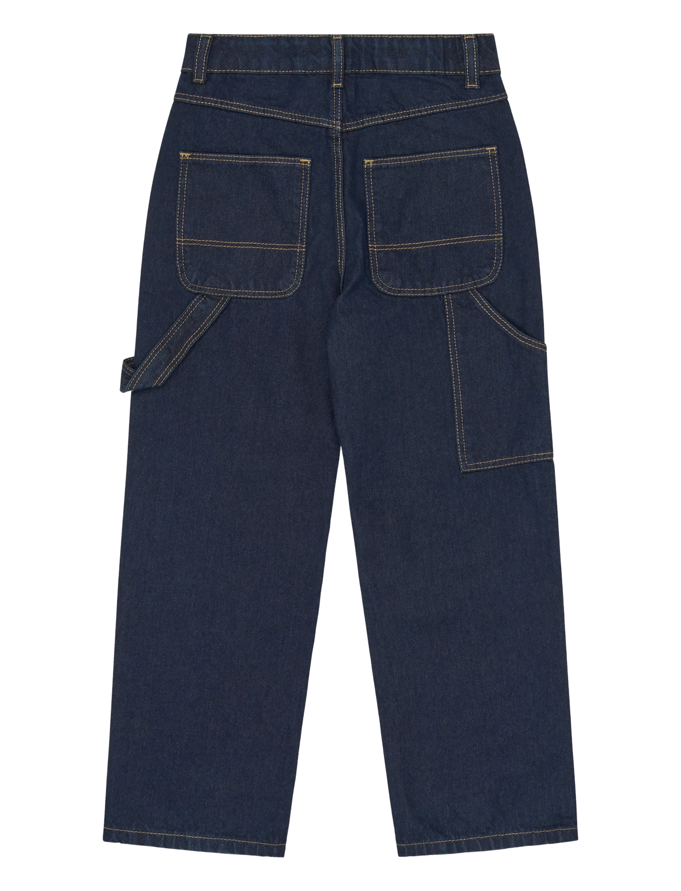 The New - TNBern Baggy Fit Worker Jeans - unwashed blue denim 398 - 2