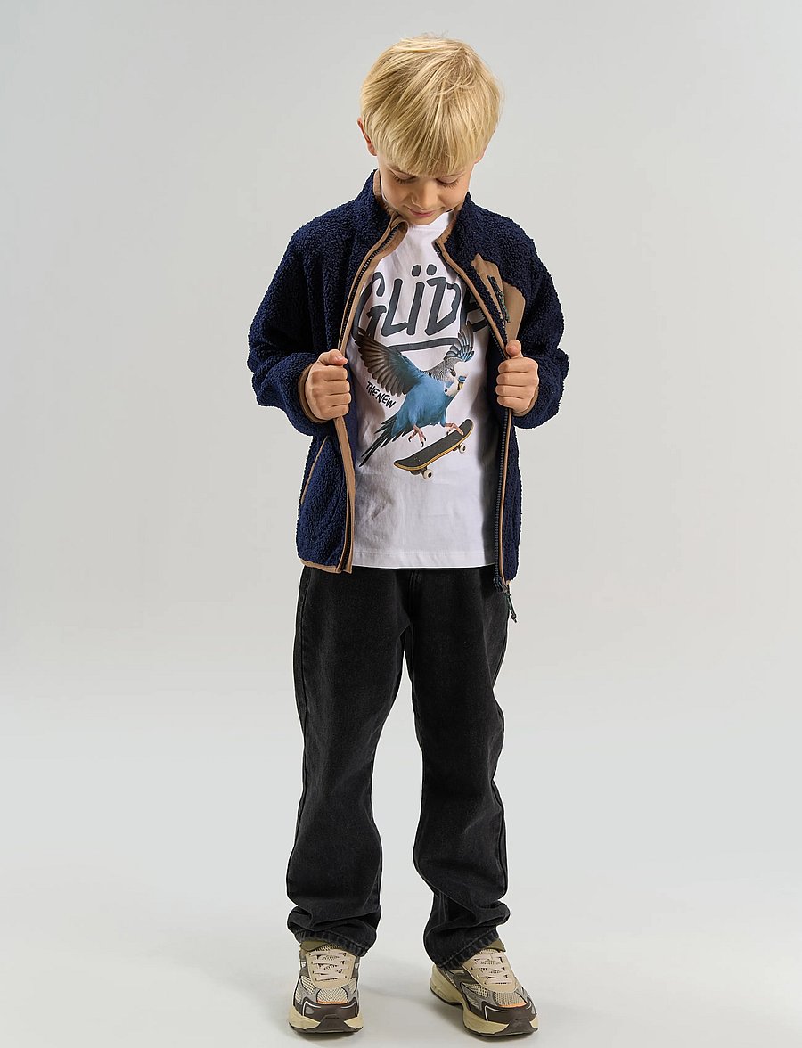 The New - TNStorm Uni Teddy Jacket - fleecejakker - navy blazer - 0