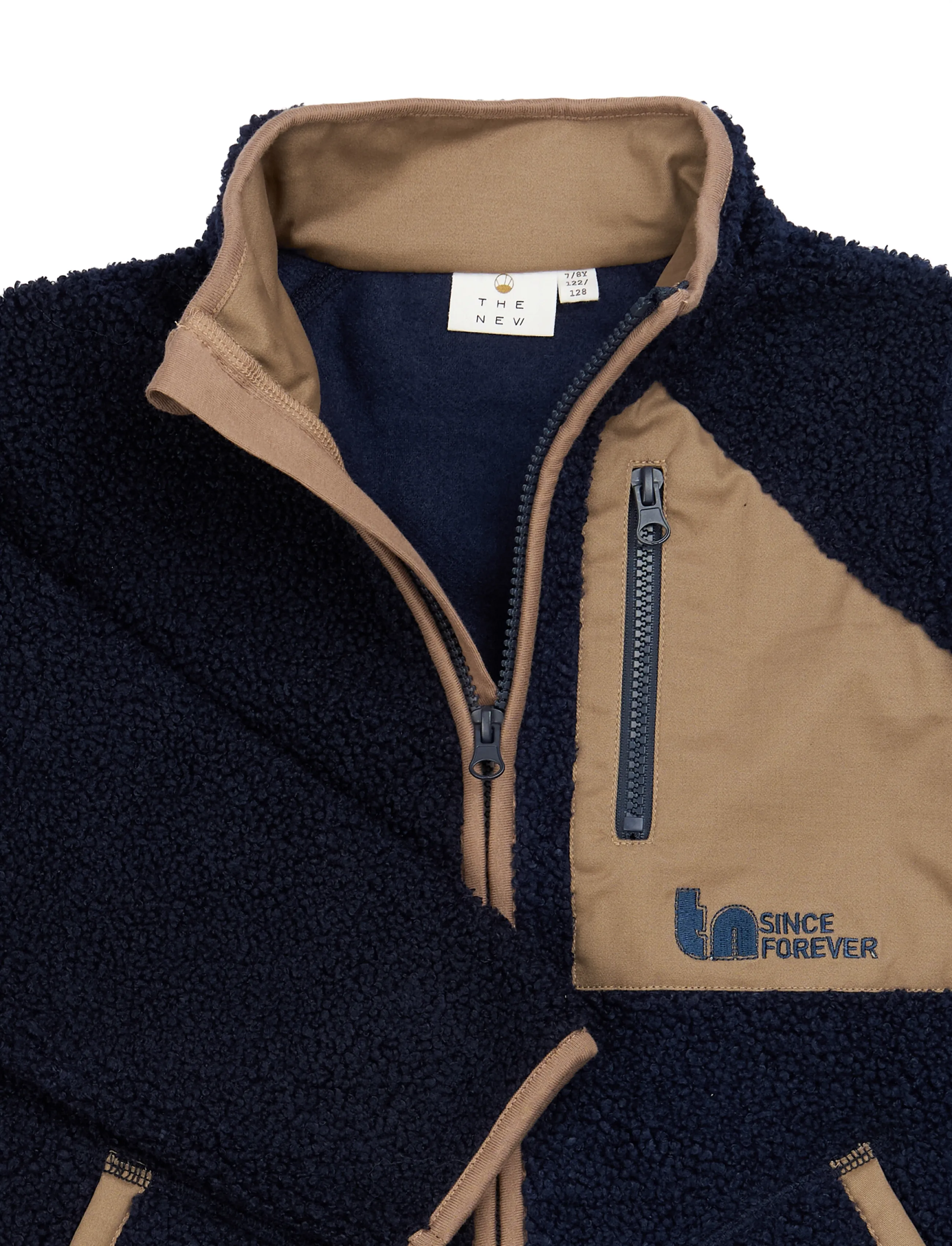 The New - TNStorm Uni Teddy Jacket - fleecejakker - navy blazer - 4