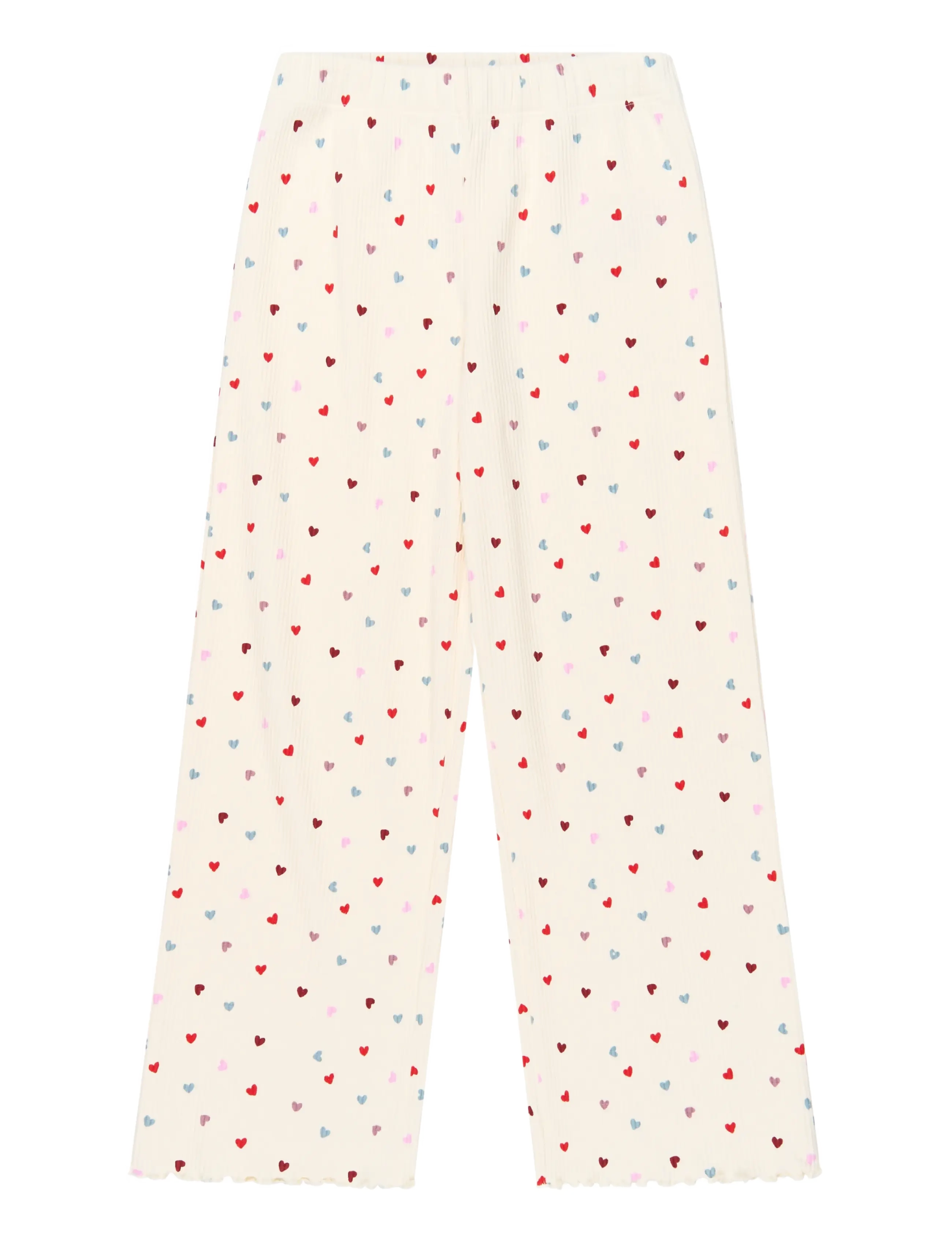 The New - TNVerina L_S Rib Set - pyjamasset - gardenia aop - 3