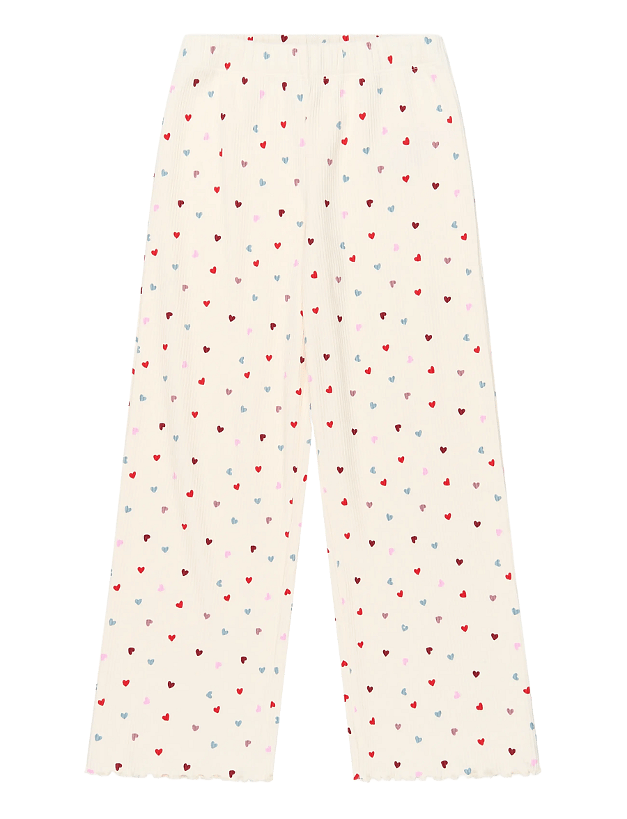 The New - TNVerina L_S Rib Set - pyjamasset - gardenia aop - 3