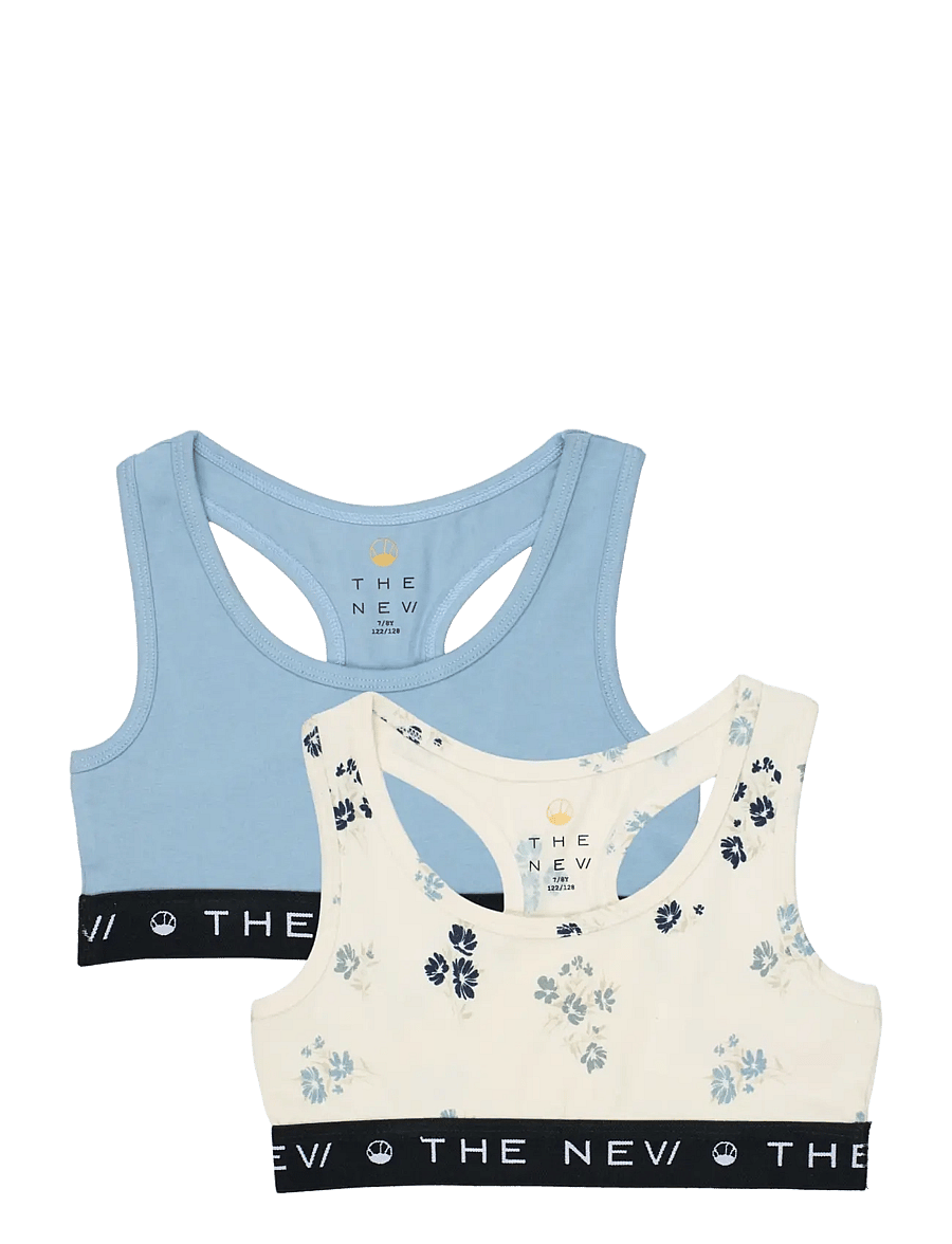 The New - TNTHE NEW Top 2-Pack - overdele - ashley blue - 0