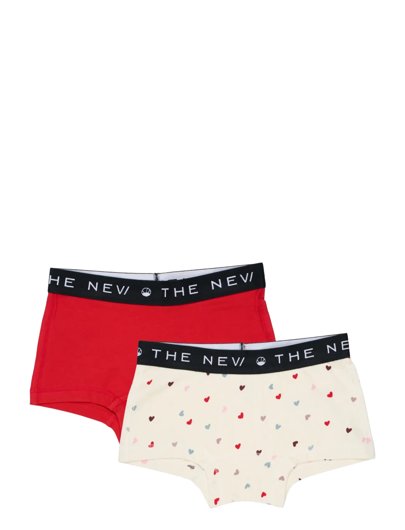 The New Tnthe New Hipsters 2-Pack, Børn, Hipsters 2-Pak, Rød, Str: 122/128