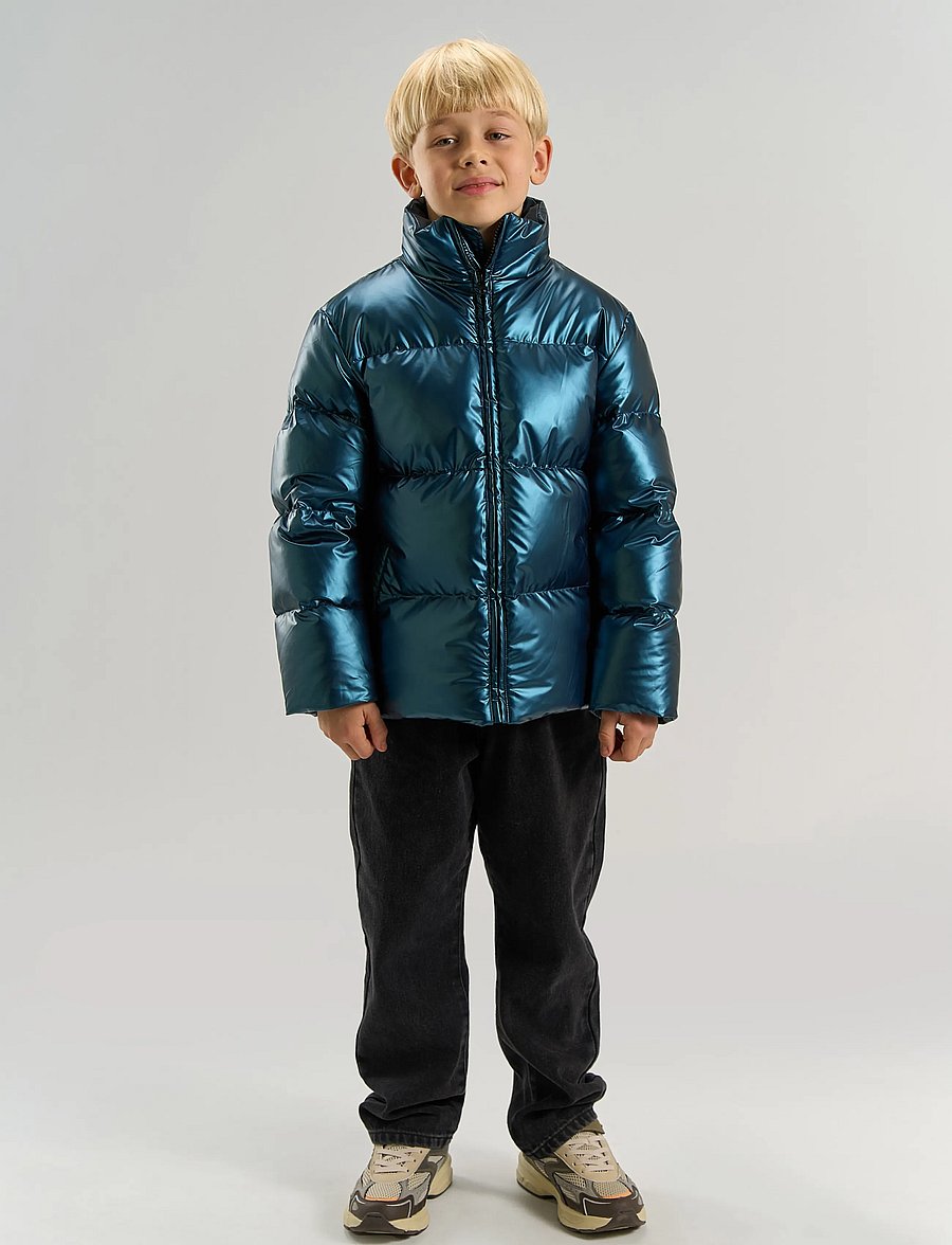 The New - TNUffe Puffer Jacket - metallic blue - 0
