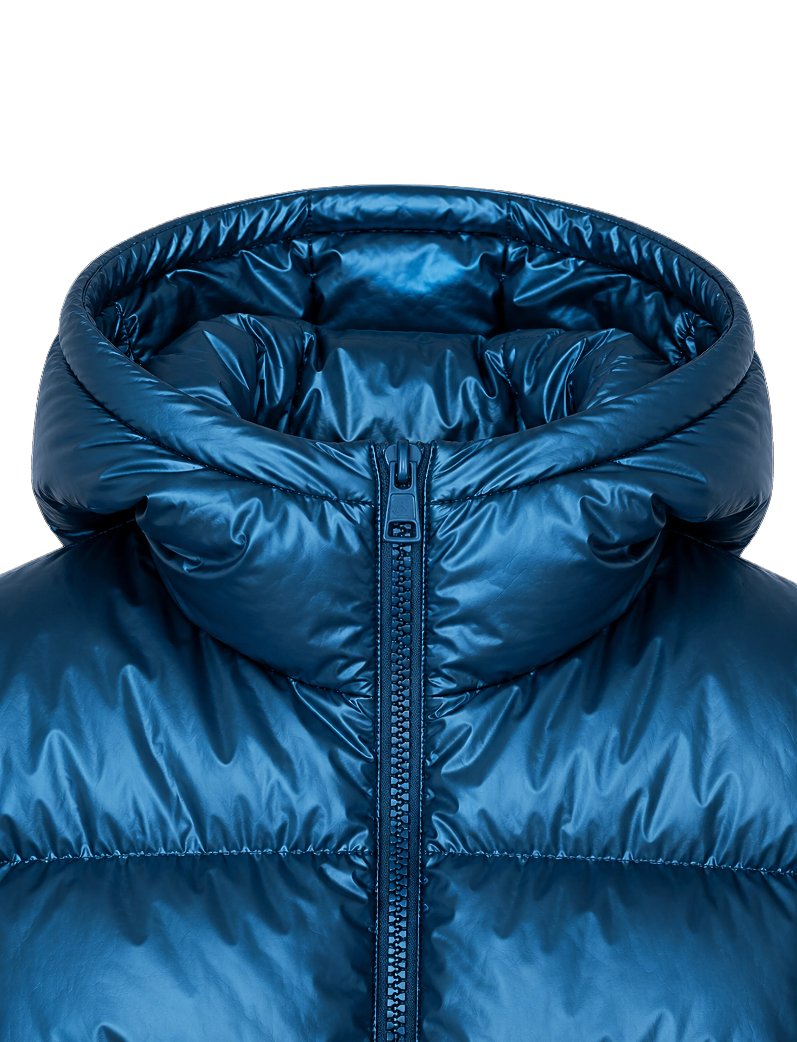 The New - TNUffe Puffer Jacket - metallic blue - 3