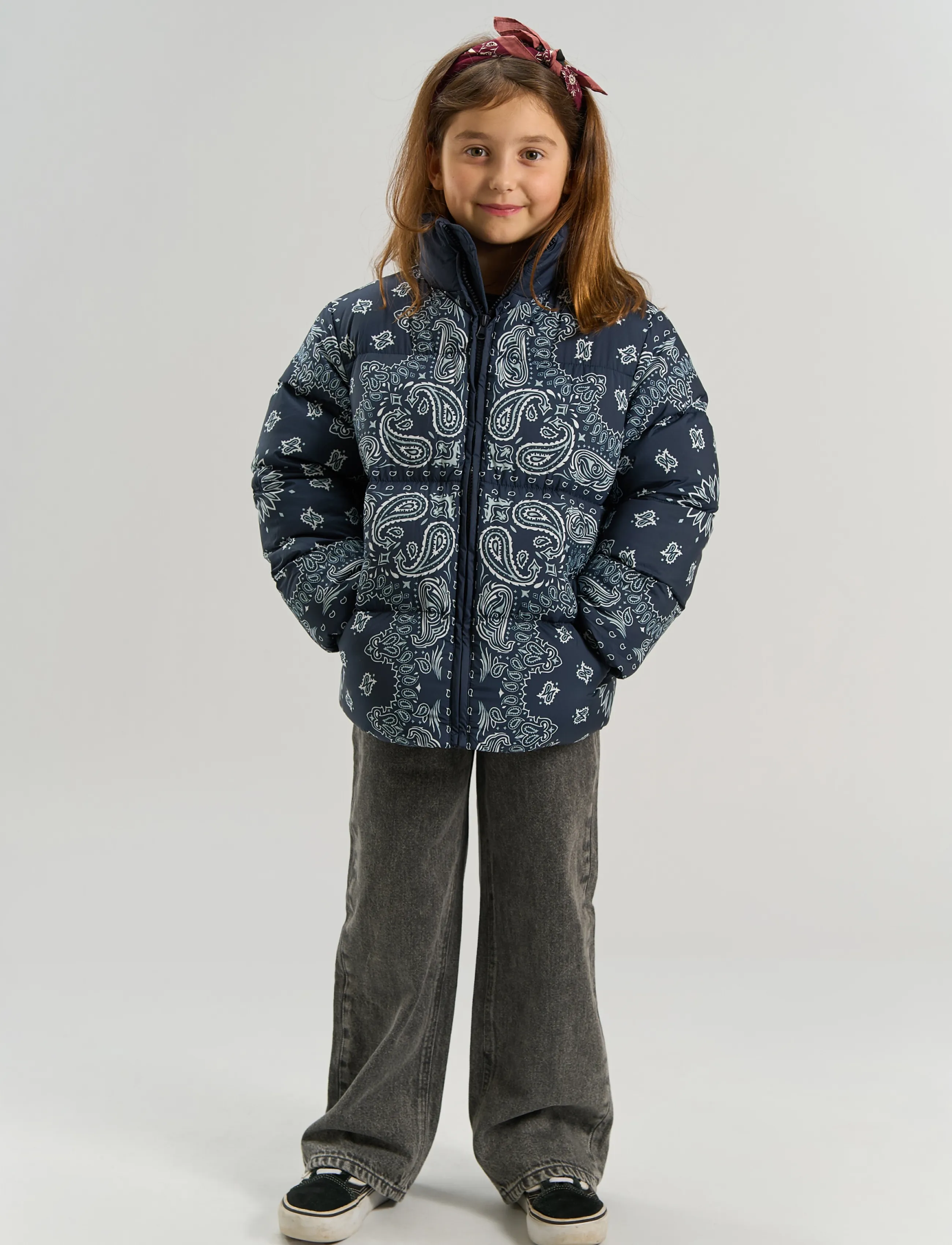 The New - TNUllvar Puffer Jacket - navy blazer aop - 3