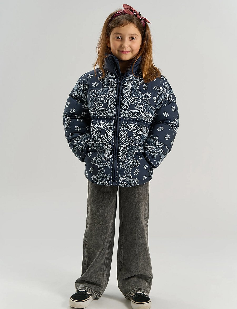 The New - TNUllvar Puffer Jacket - navy blazer aop - 3