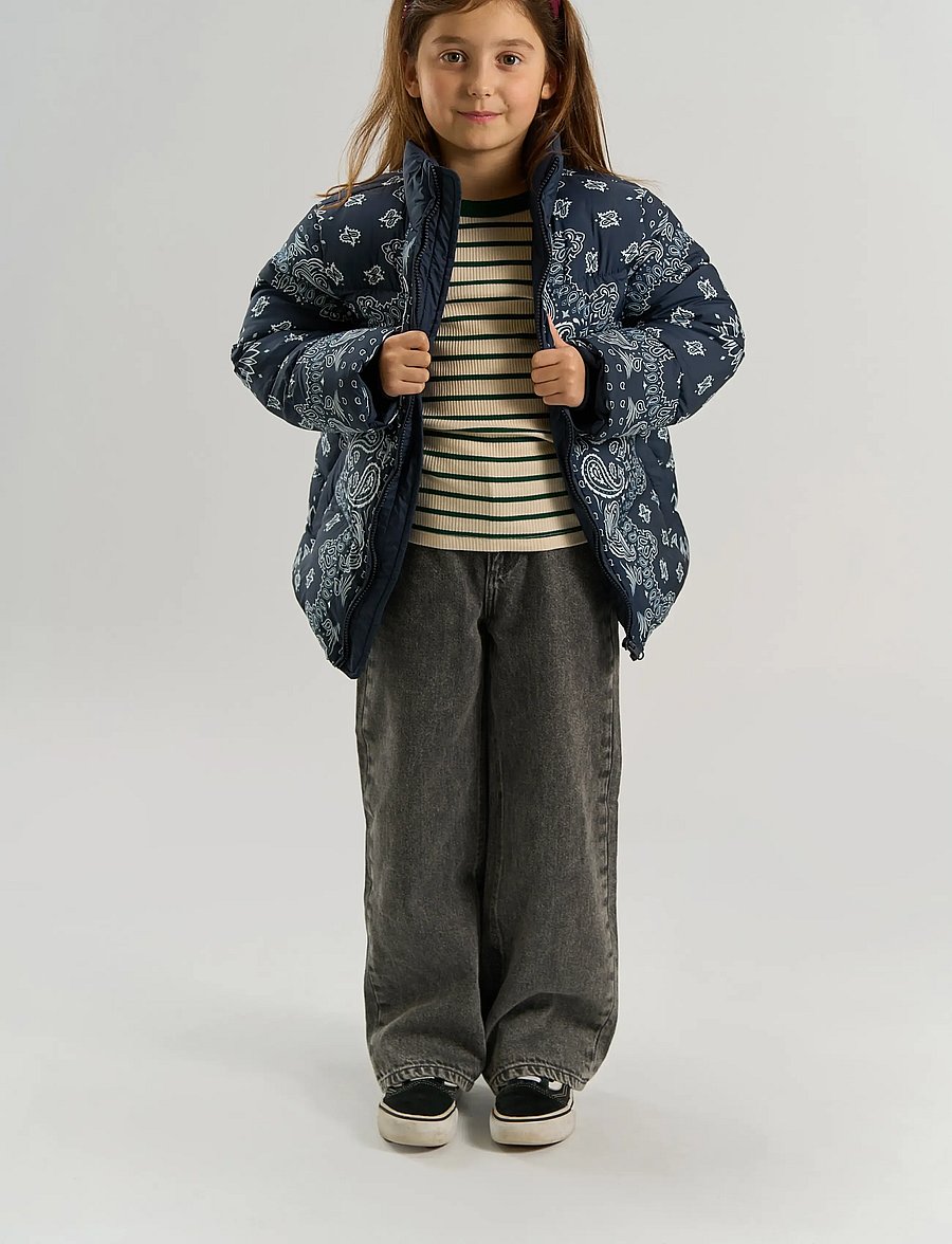 The New - TNUllvar Puffer Jacket - navy blazer aop - 4