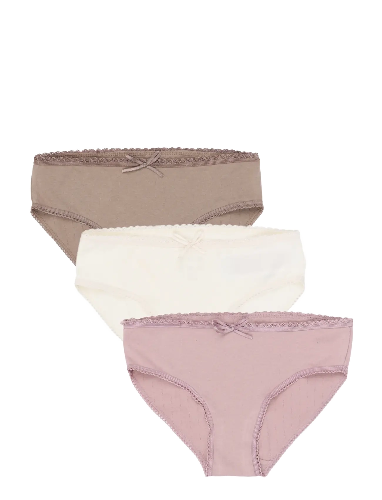 The New Tnsuri Briefs 3-Pack, 98/104, Underwear, Beige - Panties, Kinder