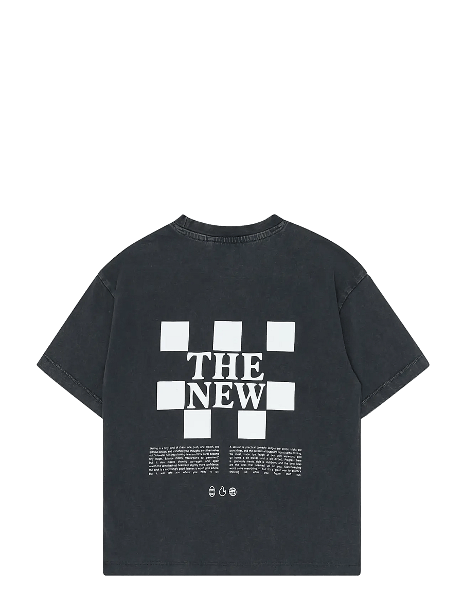The New - TNYork OS S_S Tee - kurzärmelige - black beauty - 2