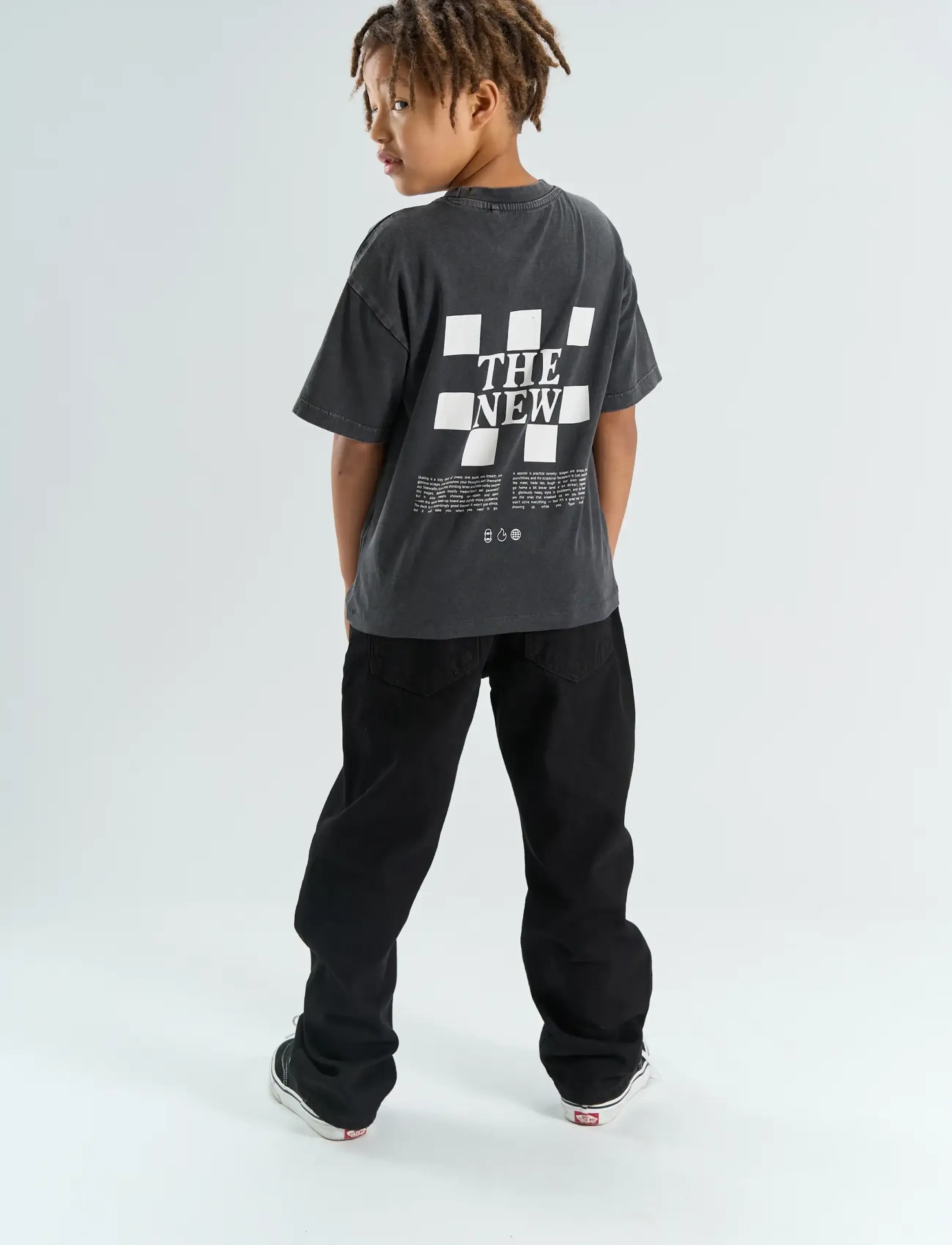 The New - TNYork OS S_S Tee - kurzärmelige - black beauty - 3