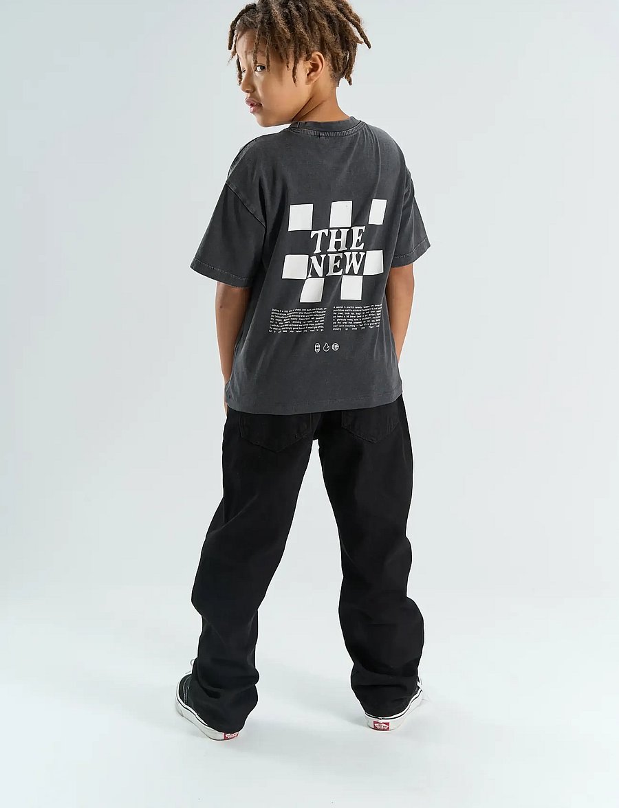 The New - TNYork OS S_S Tee - kurzärmelige - black beauty - 3