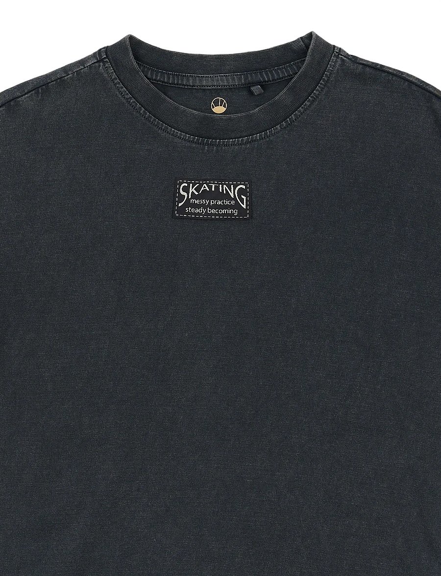 The New - TNYork OS S_S Tee - kurzärmelige - black beauty - 4