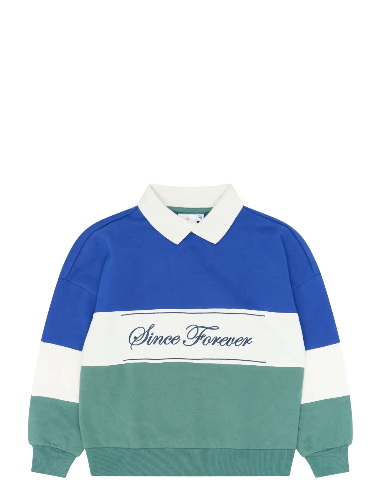 The New TNYirgil OS Polo Sweatshirt - Dressipluusid ja kapuutsiga pusad - NORTH ATLANTIC STRIPED TN / blue