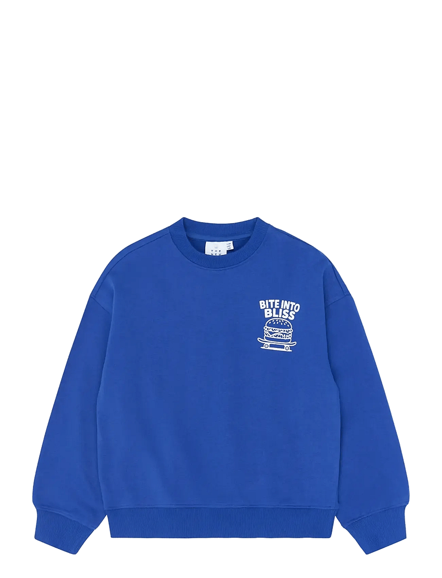 The New - TNYonas OS Sweatshirt - dressipluusid - mazarine blue - 1