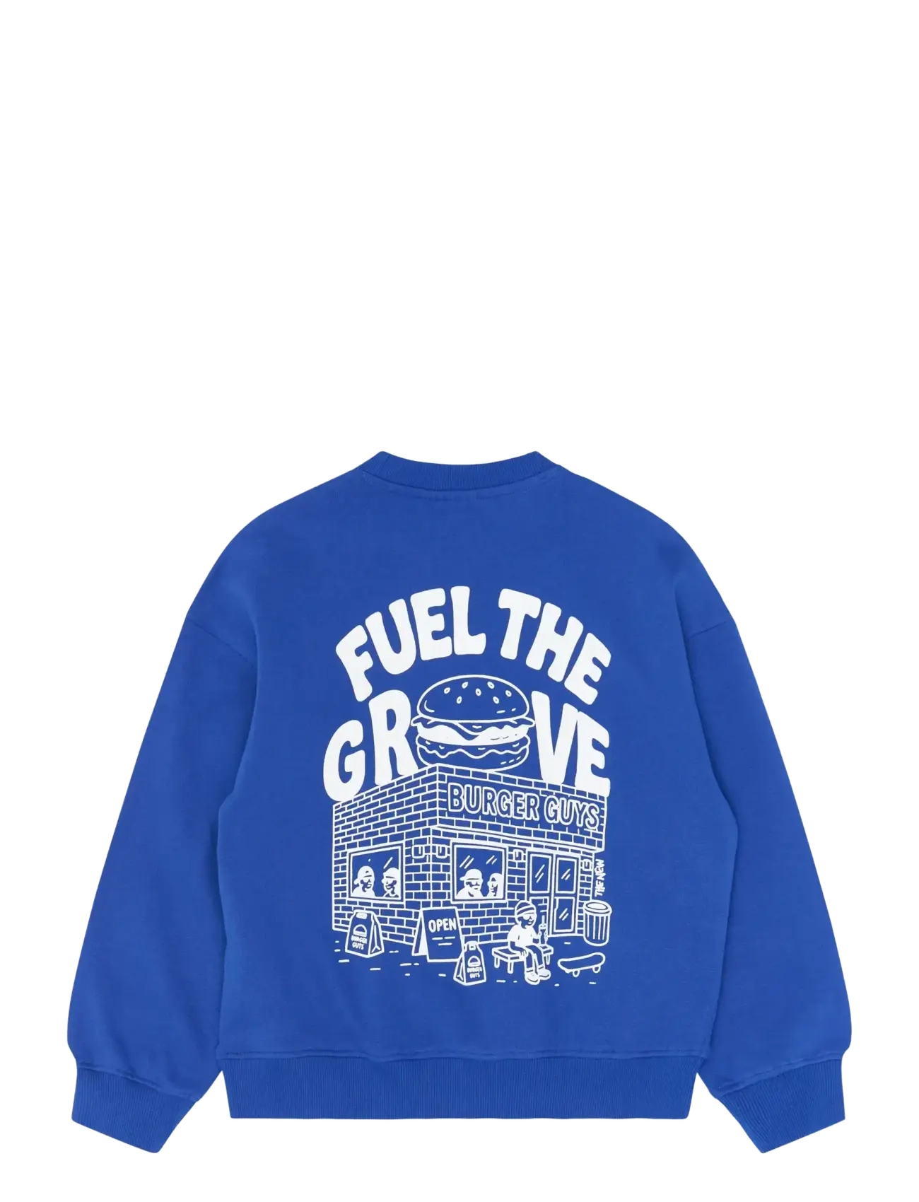 The New - TNYonas OS Sweatshirt - dressipluusid - mazarine blue - 2