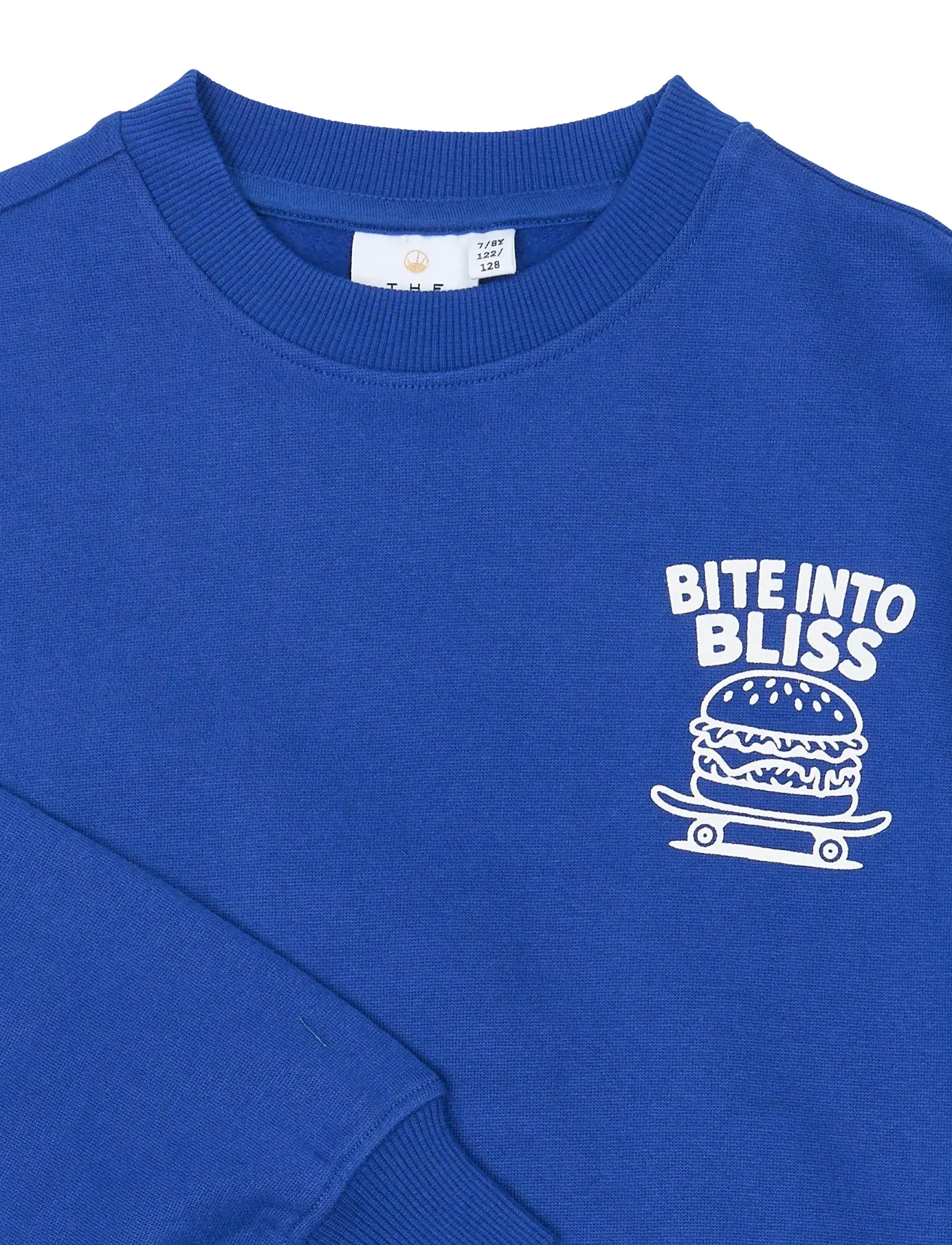 The New - TNYonas OS Sweatshirt - dressipluusid - mazarine blue - 4