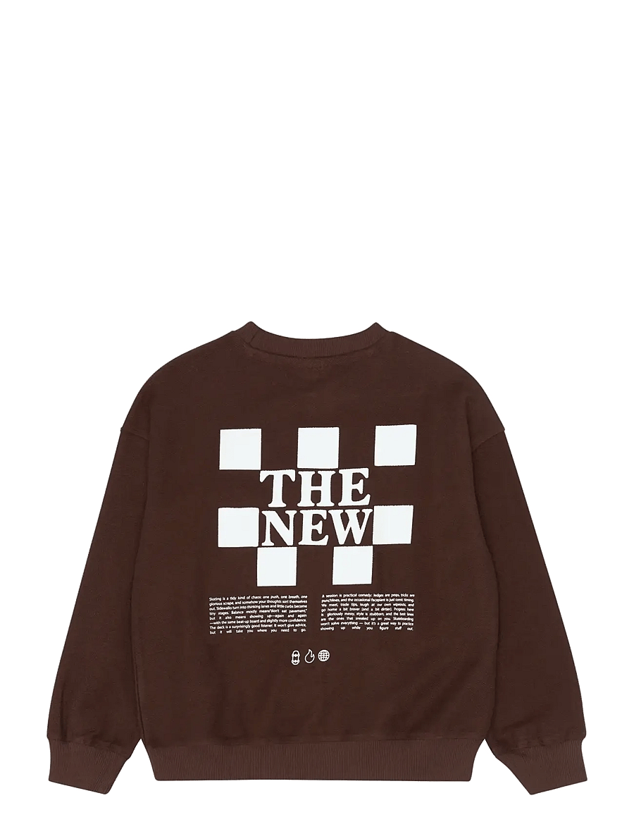 The New - TNYonah OS Sweatshirt - dressipluusid - chestnut - 2