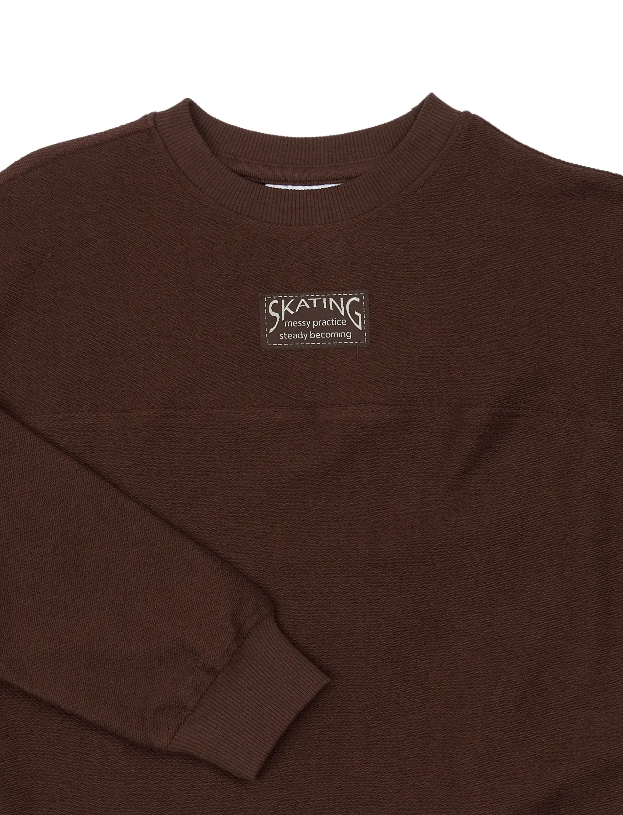 The New - TNYonah OS Sweatshirt - dressipluusid - chestnut - 4