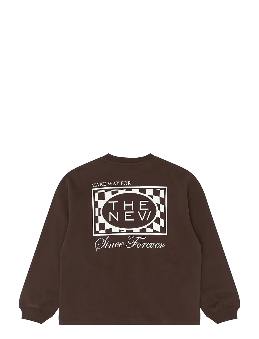 The New - TNYanno OS Sweatshirt - dressipluusid - chestnut - 2