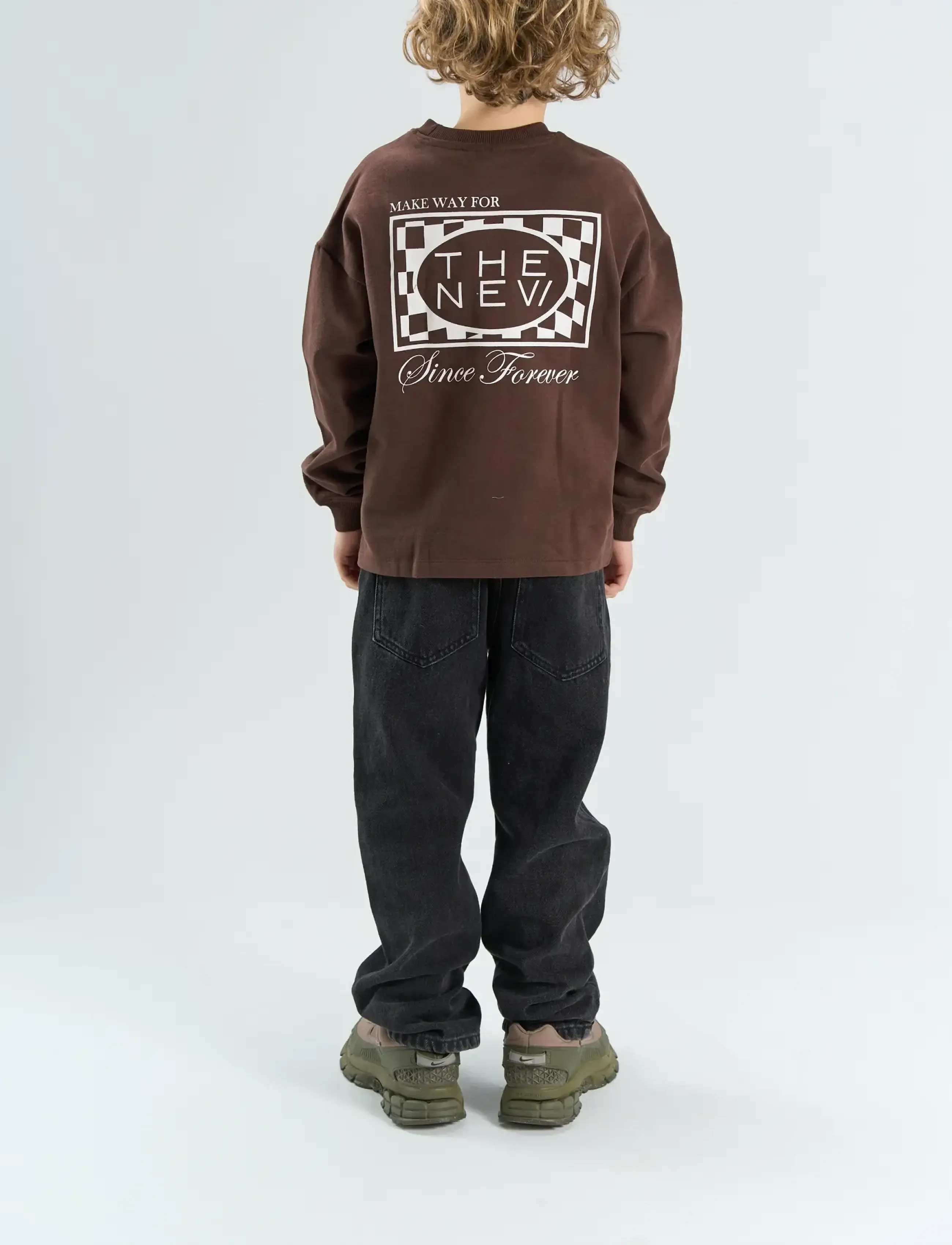 The New - TNYanno OS Sweatshirt - dressipluusid - chestnut - 3