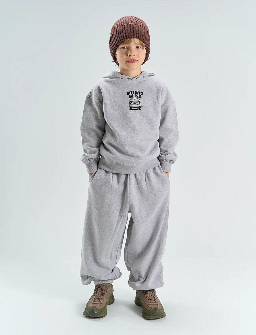 The New - TNYon OS Melange Hoodie - dressipluusid - light grey melange - 0