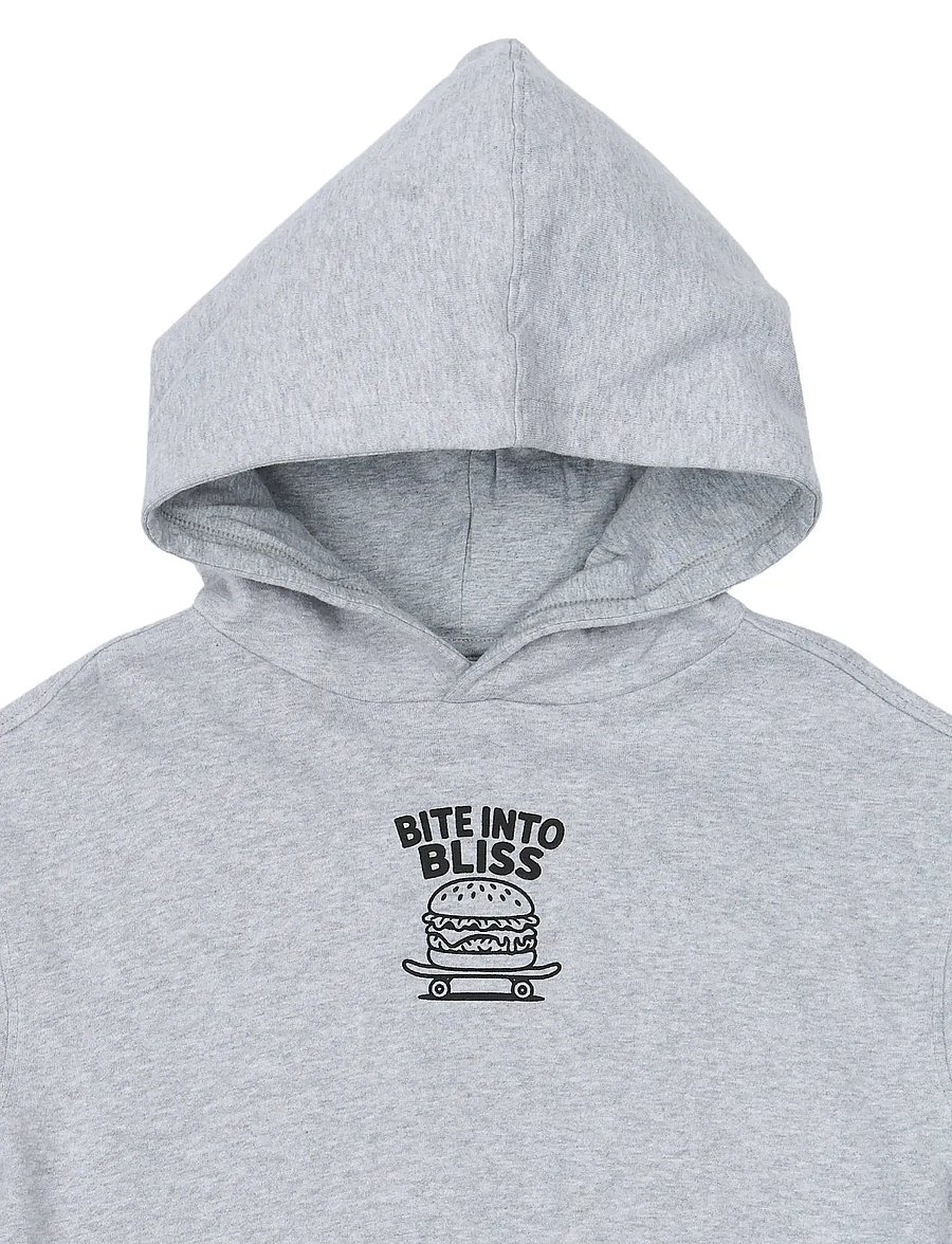 The New - TNYon OS Melange Hoodie - dressipluusid - light grey melange - 4