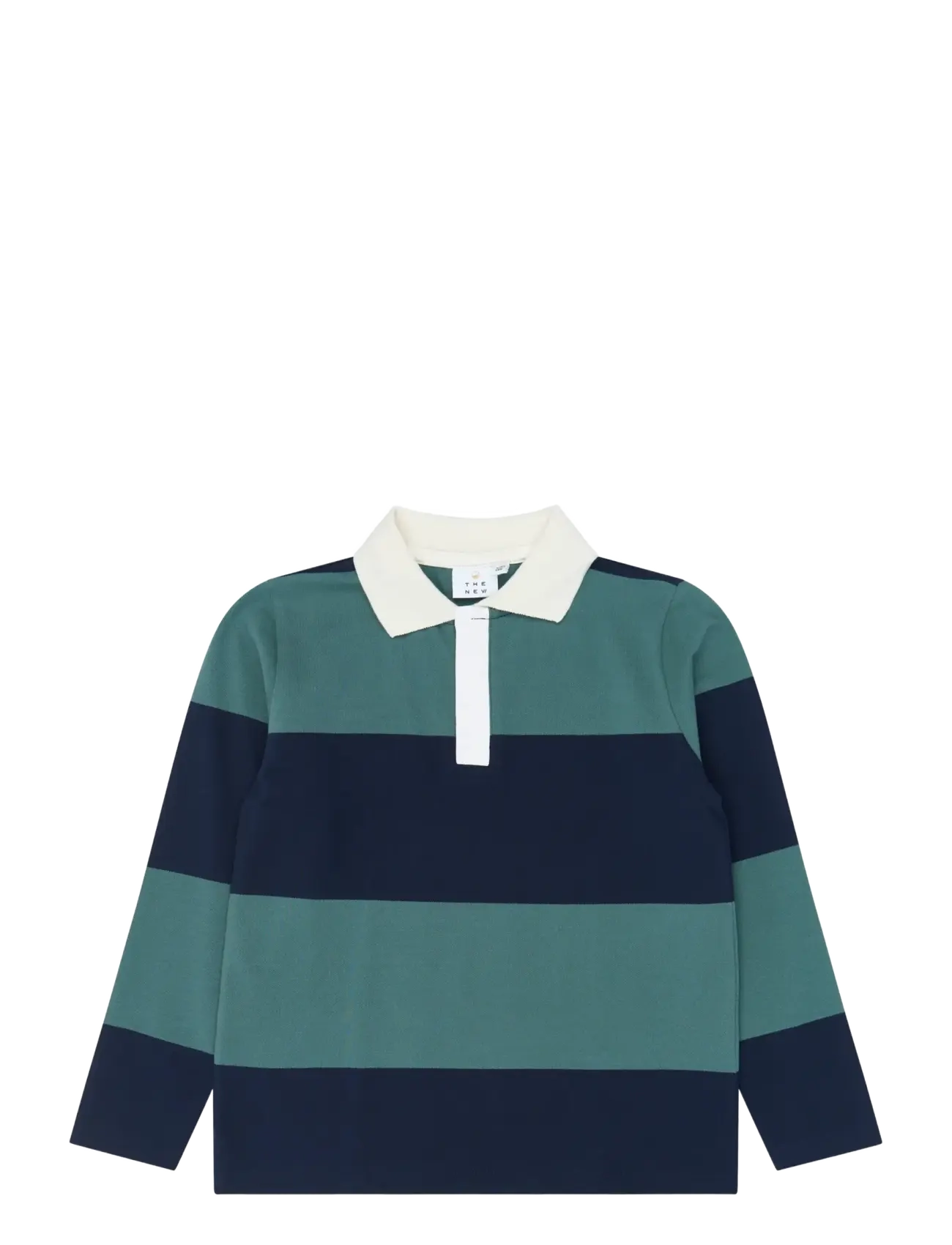 The New - TNYaron L_S Pique Polo - langärmelig poloshirt - navy blazer striped - 1