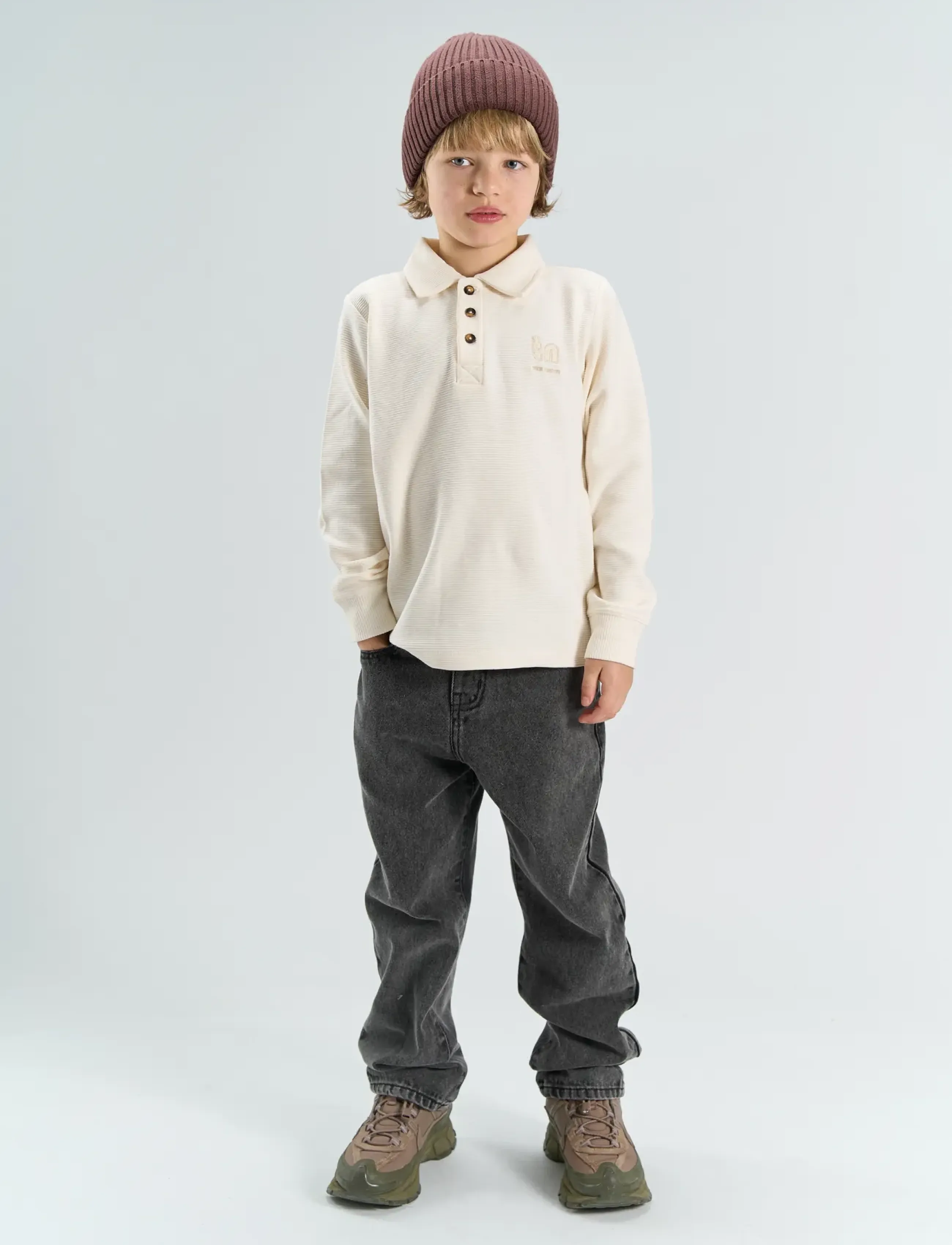 The New TNYanko L_S Structured Polo - Dressipluusid ja kapuutsiga pusad - GARDENIA / cream