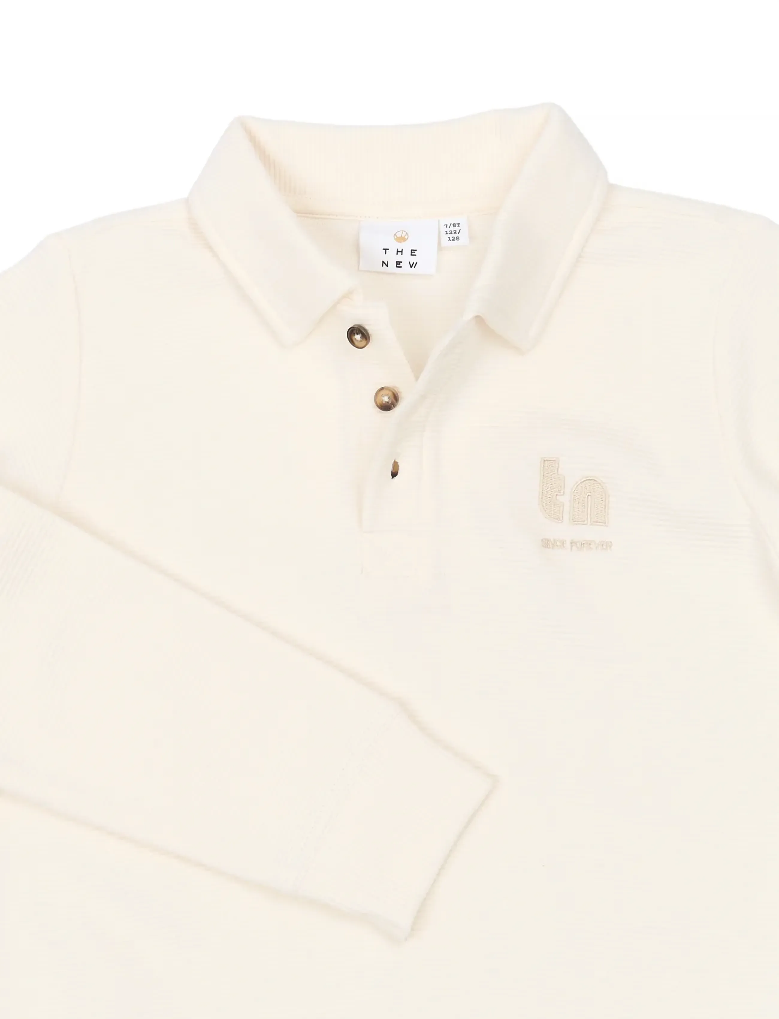 The New - TNYanko L_S Structured Polo - pikkade varrukatega polod - gardenia - 4