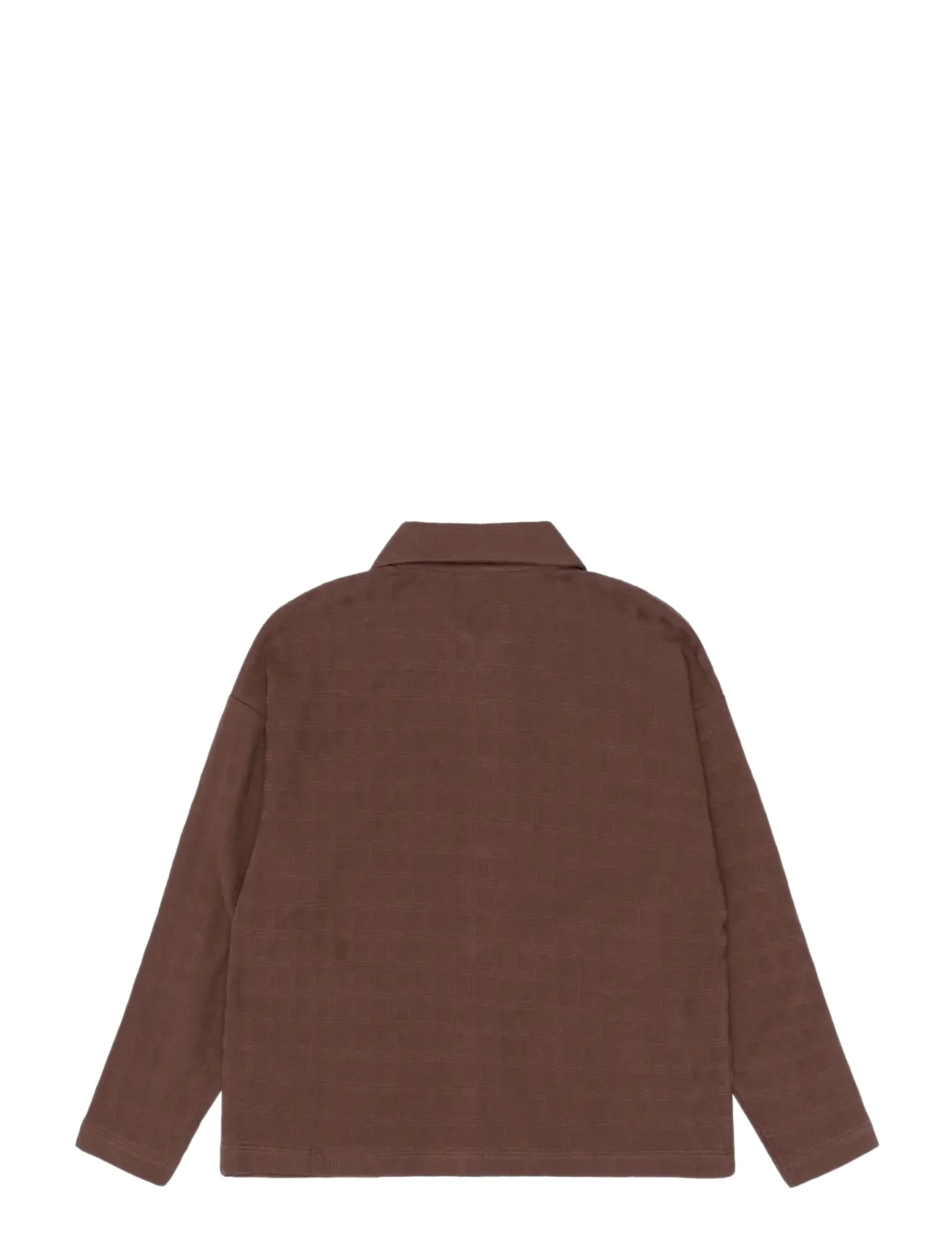 The New - TNYoel OS L_S Structured Shirt - dressipluusid - chestnut - 2
