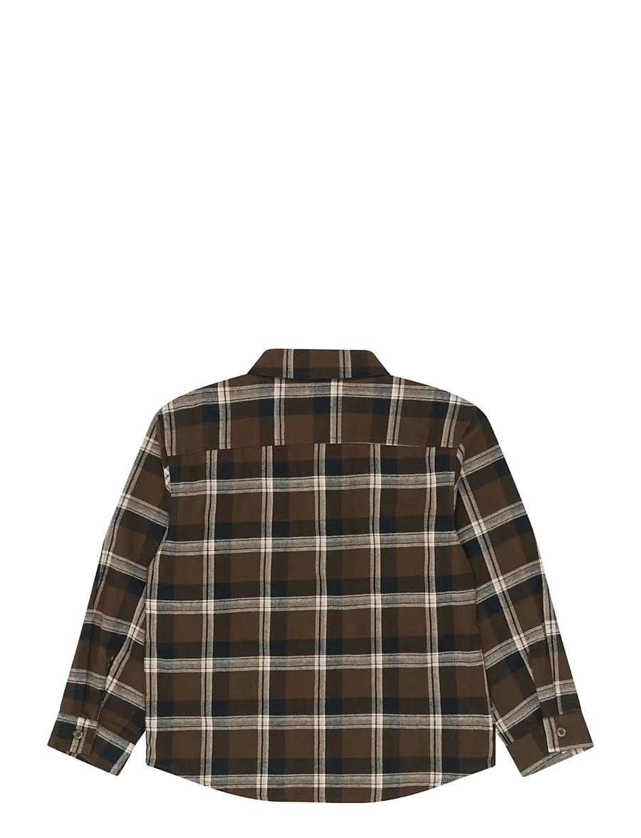 The New - TNYakim OS L_S Flannel Shirt - navy blazer check - 2