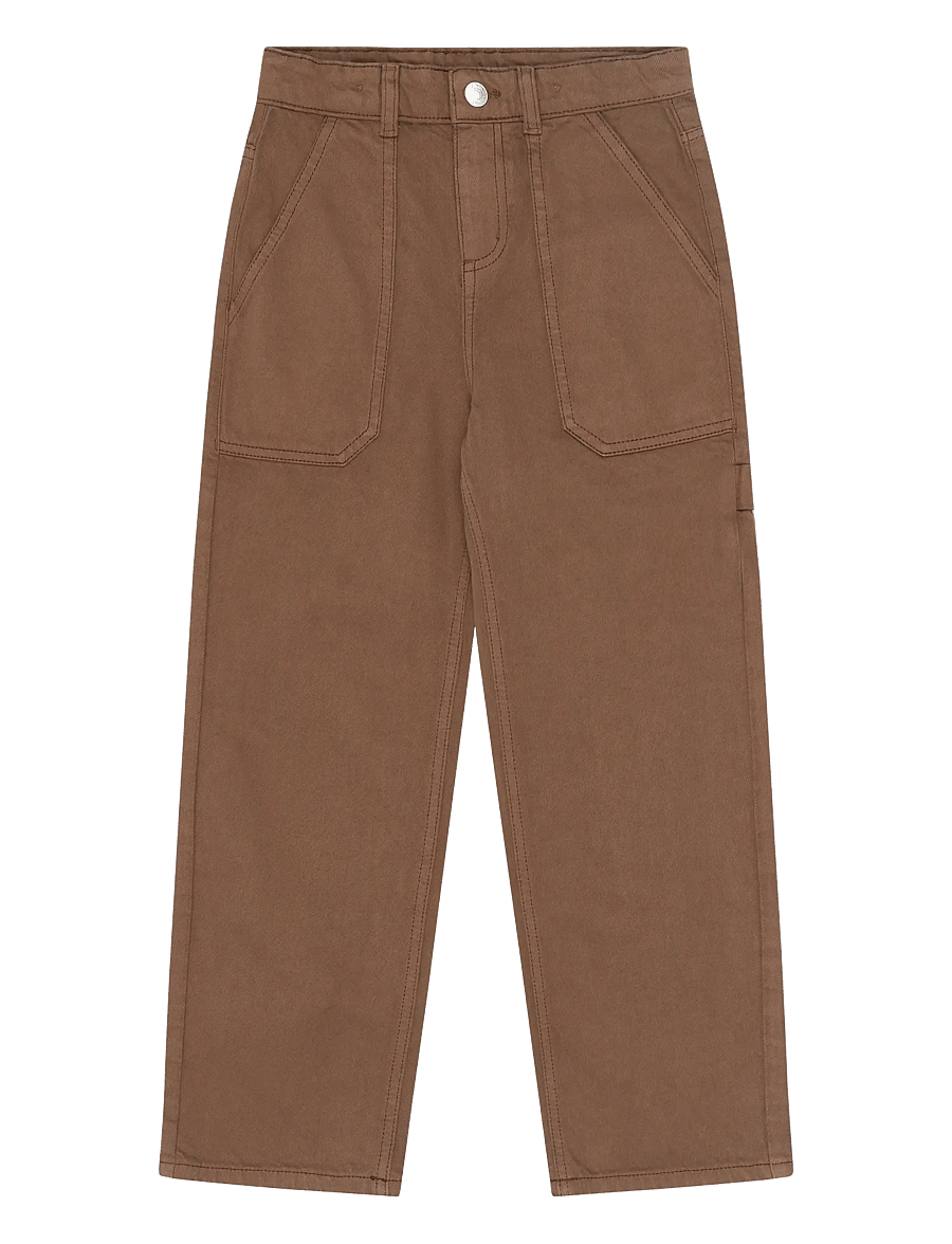 The New - TNYde Baggy Fit Worker Jeans - brown denim - 0