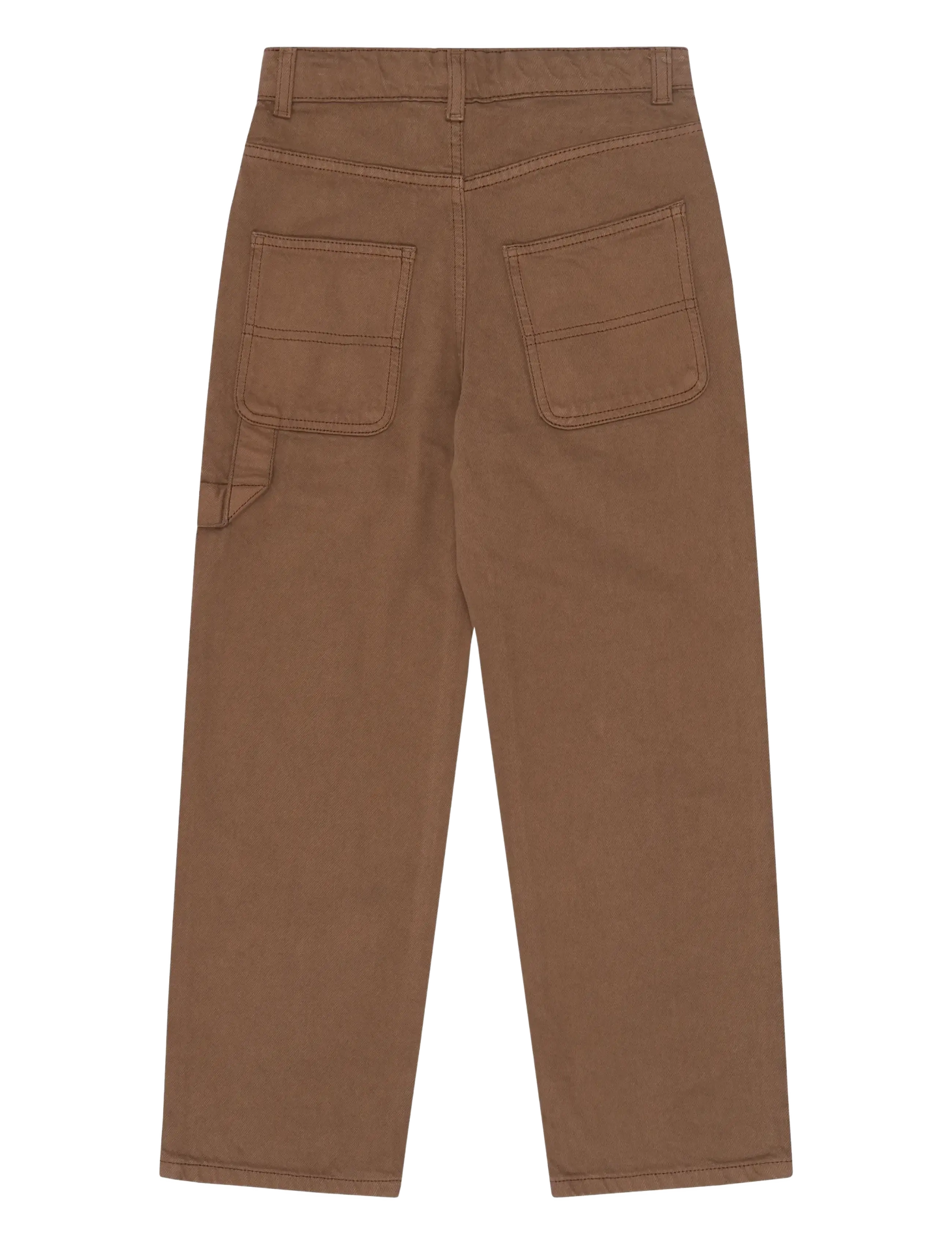 The New - TNYde Baggy Fit Worker Jeans - brown denim - 1