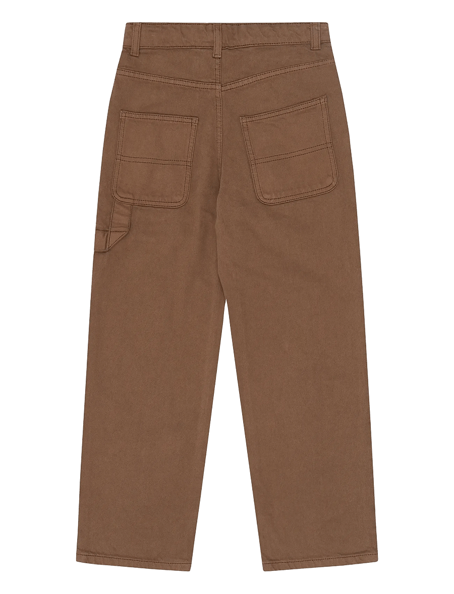 The New - TNYde Baggy Fit Worker Jeans - brown denim - 1