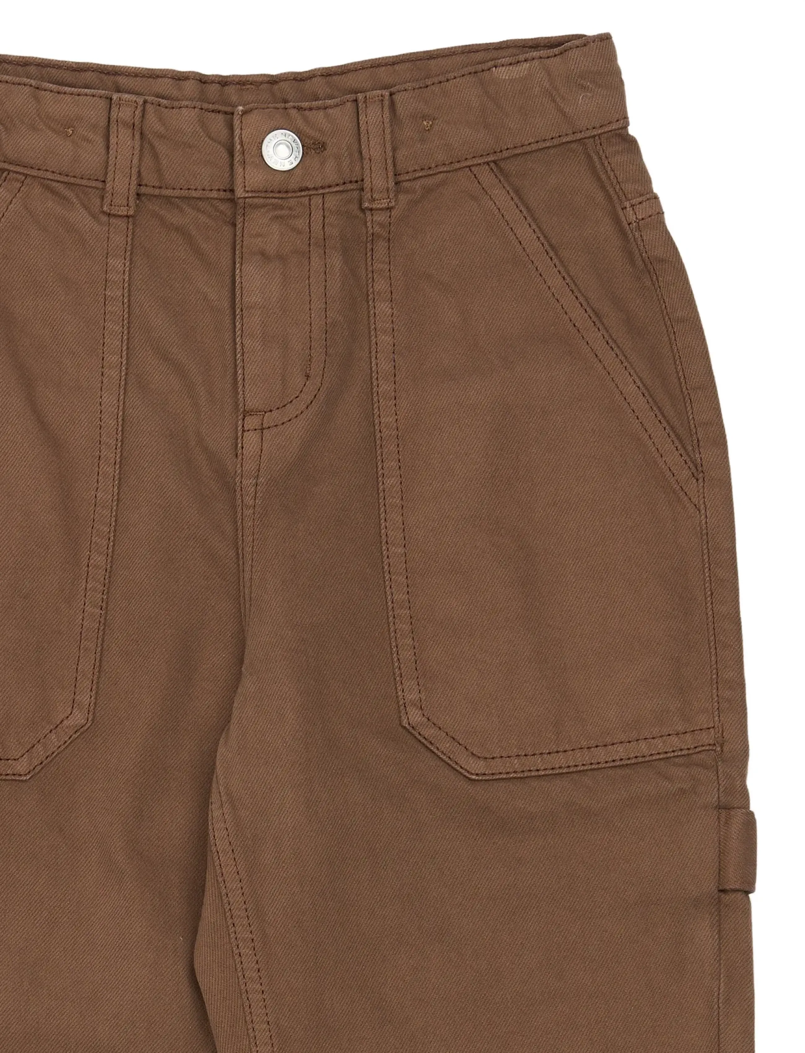 The New - TNYde Baggy Fit Worker Jeans - brown denim - 2