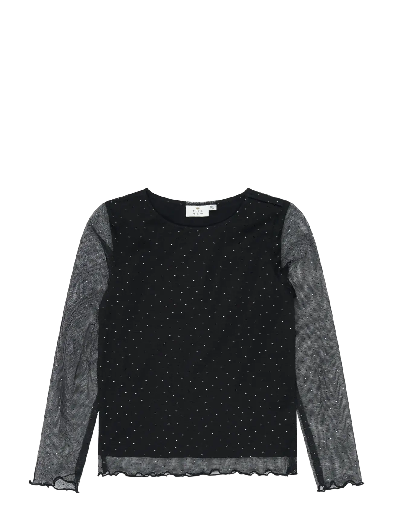 The New - TNYancy L_S Mesh Top - langärmelig - black beauty - 1