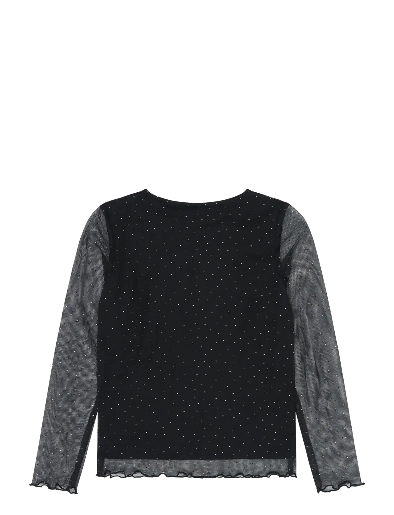 The New - TNYancy L_S Mesh Top - langärmelig - black beauty - 2