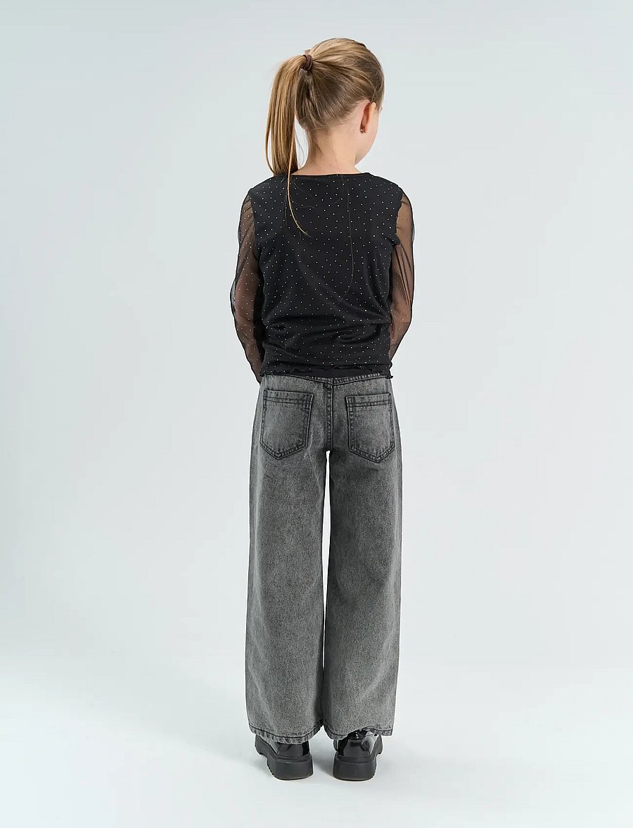 The New - TNYancy L_S Mesh Top - langärmelig - black beauty - 4